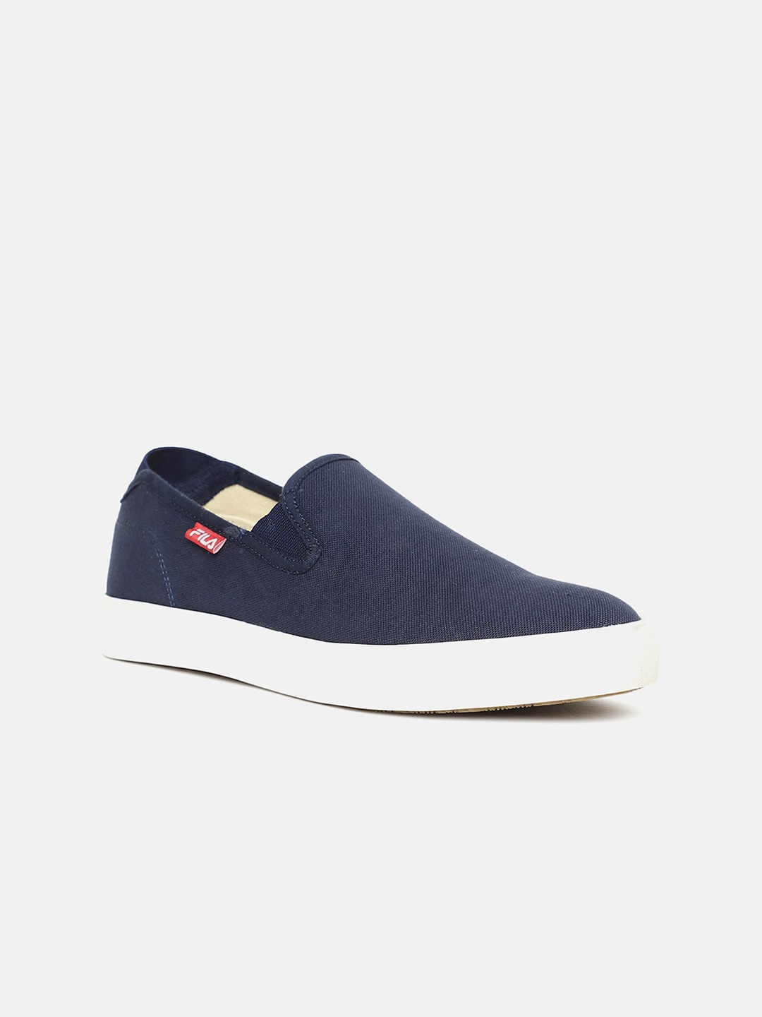 

FILA Unisex Blue Slip-On Casual Sneakers