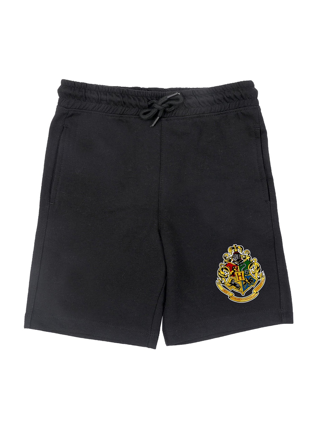 

Harry Potter Boys Black Solid Regular Fit Regular Shorts