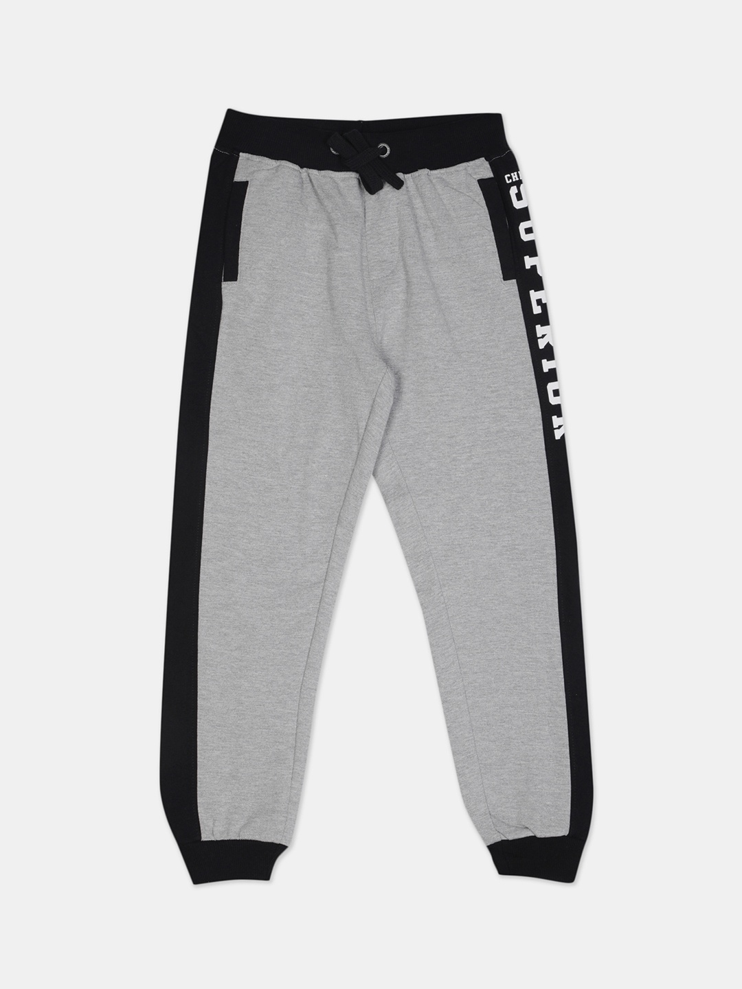 

Cherokee Boys Grey & Red Colourblocked Joggers