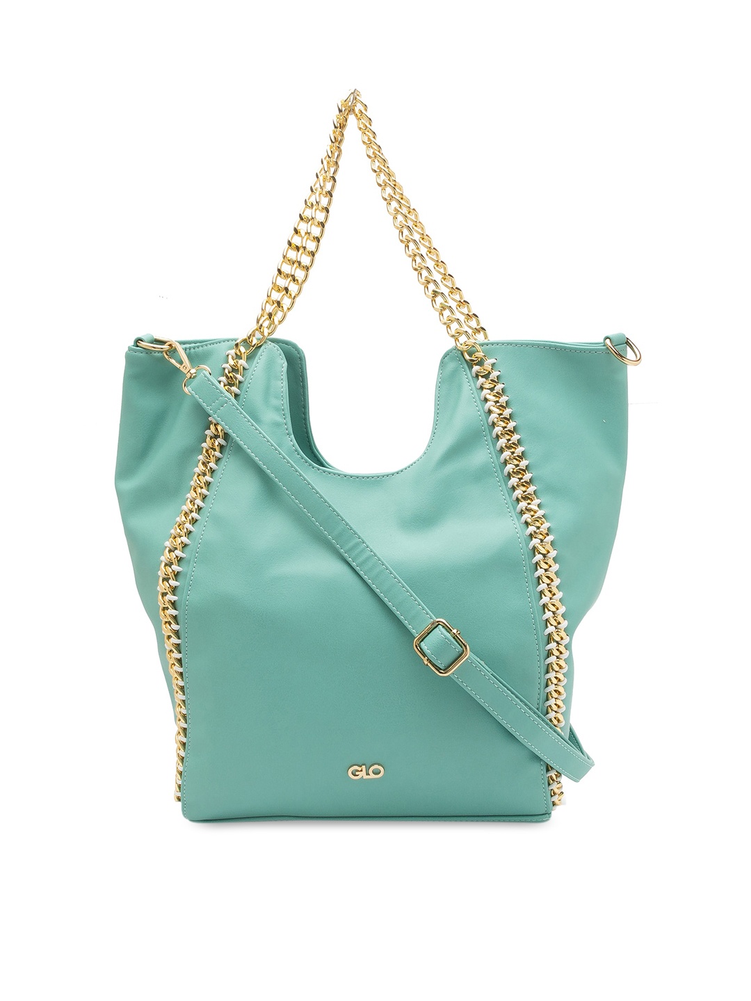 

Globus Women Green Solid Handheld Bag