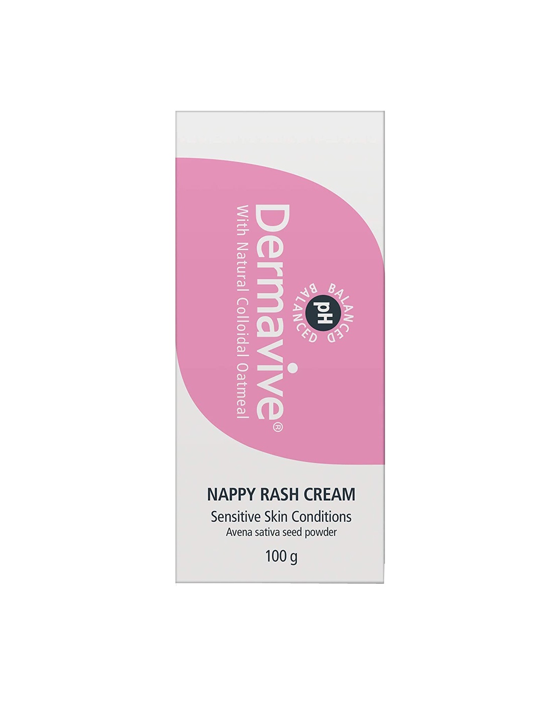 DERMAVIVE Kids Nappy Rash Cream 100 g, Transparent