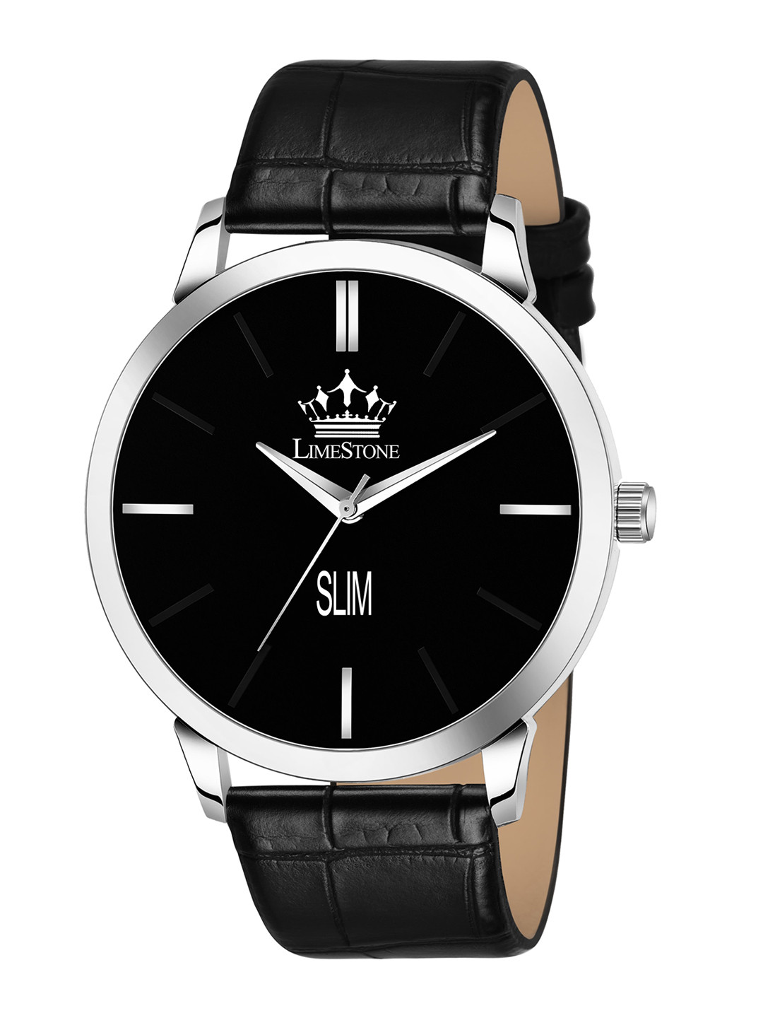 

MONTVITTON Men Black Analogue Watch MV2985