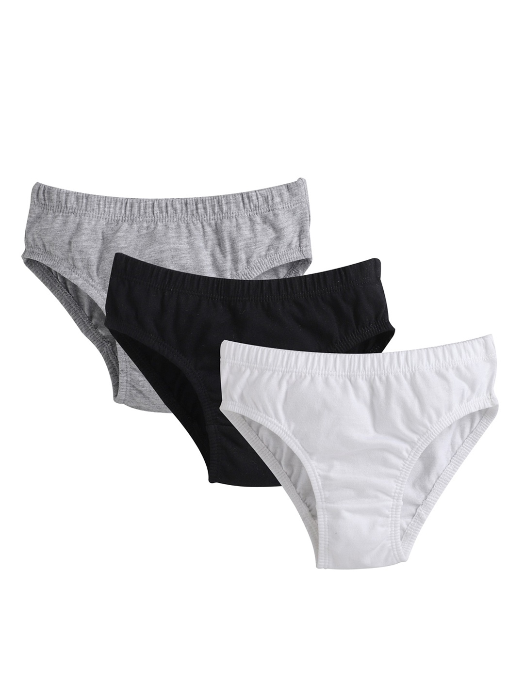 

Charm n Cherish Girls Multicoloured Pack of 3 Cotton Hipster Brief BWBRI23, Multi