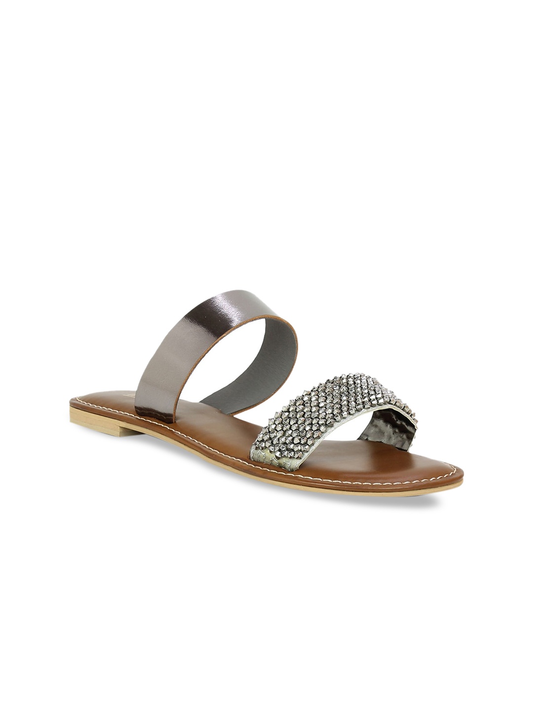

Inc 5 Women Grey Embellished Sandals