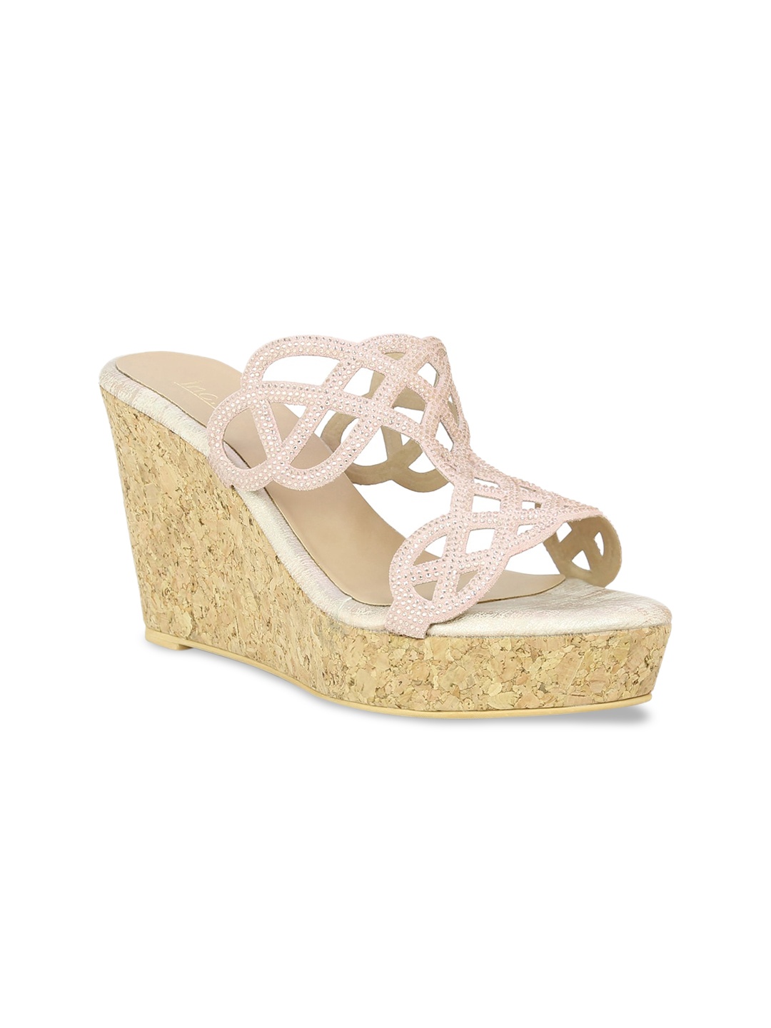 

Inc 5 Women Pink Embellished Sandals