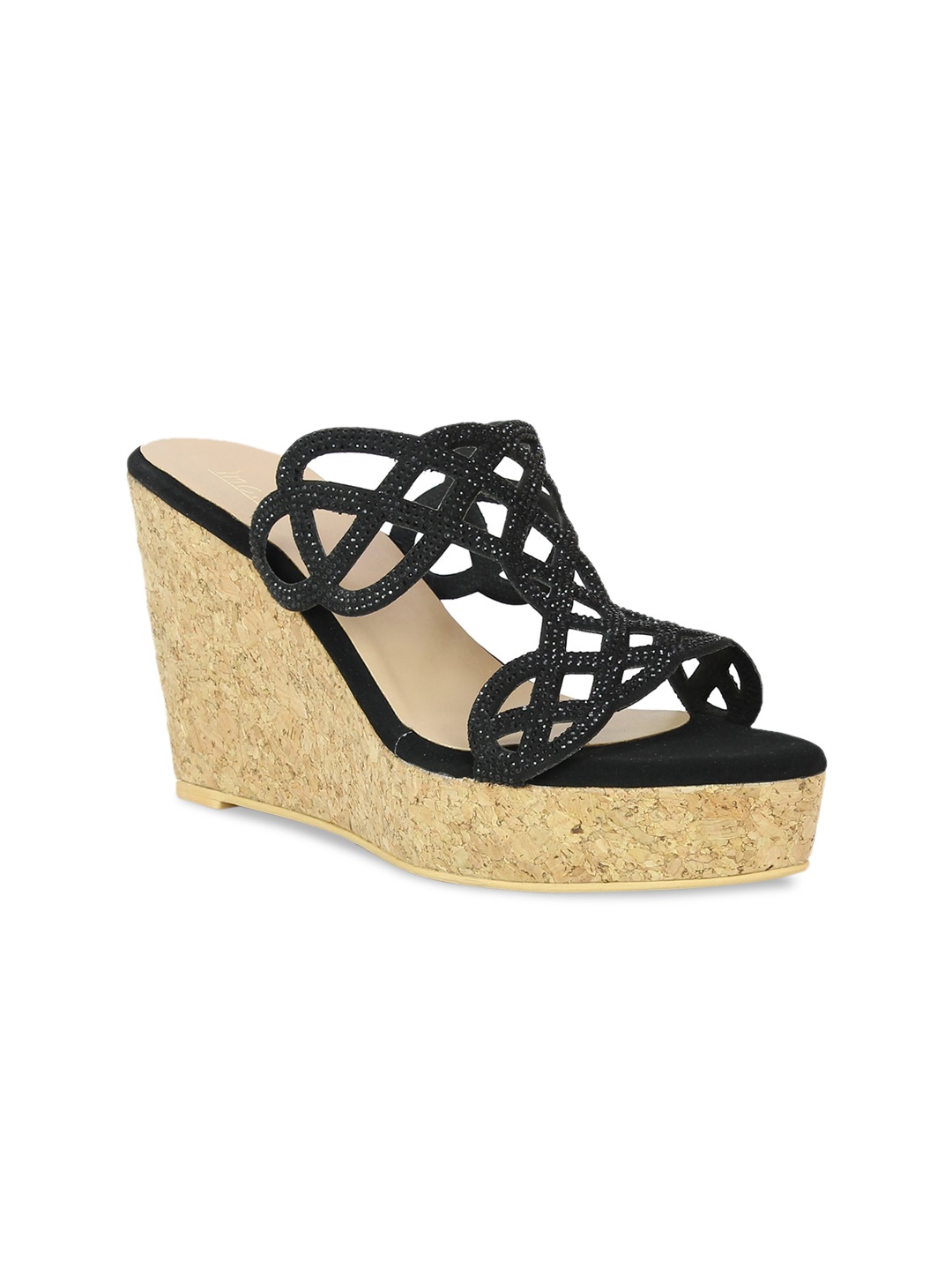 

Inc 5 Women Black Embellished Sandals