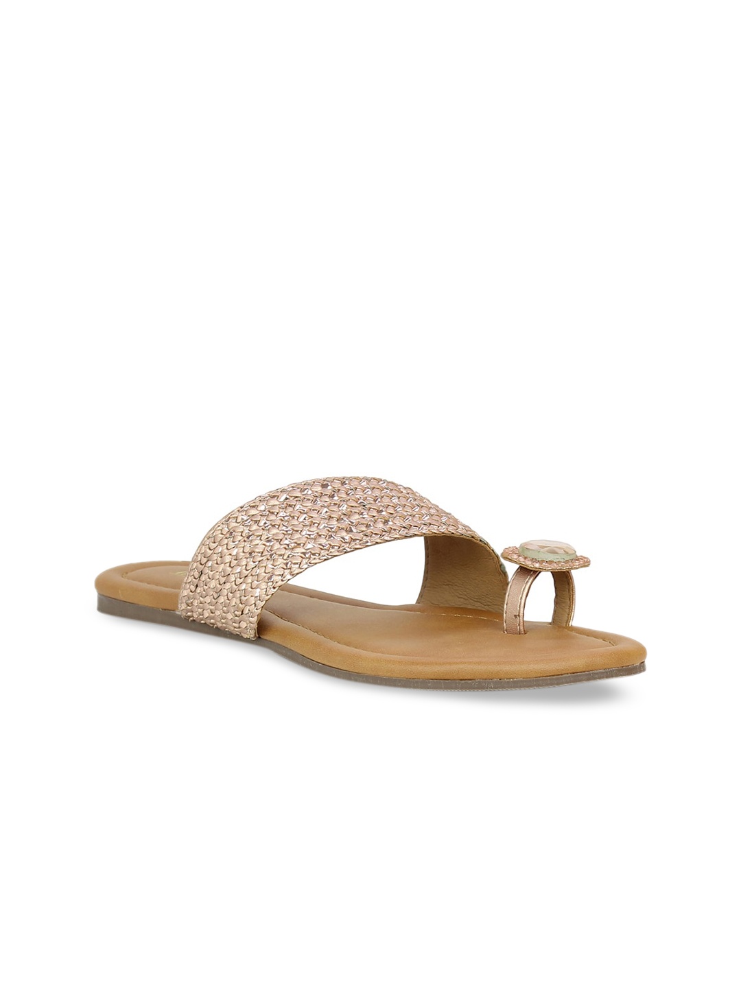 

Inc 5 Women Rose Gold Embellished Sandals