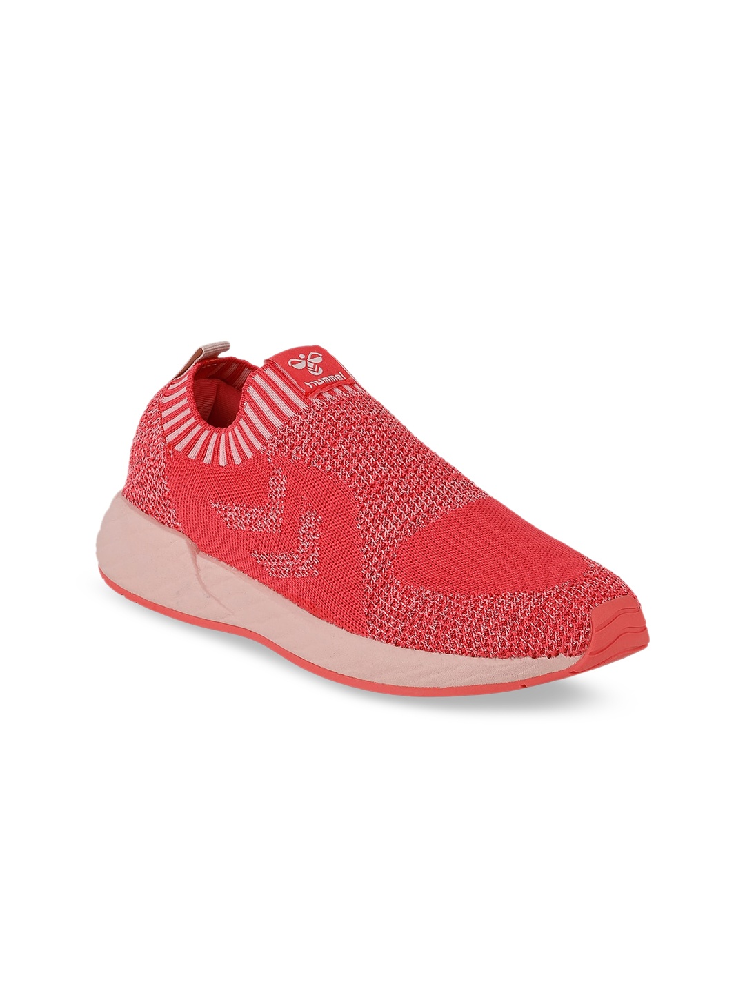 

hummel Women Woven Design Zion Legend Slip-On Sneakers, Pink