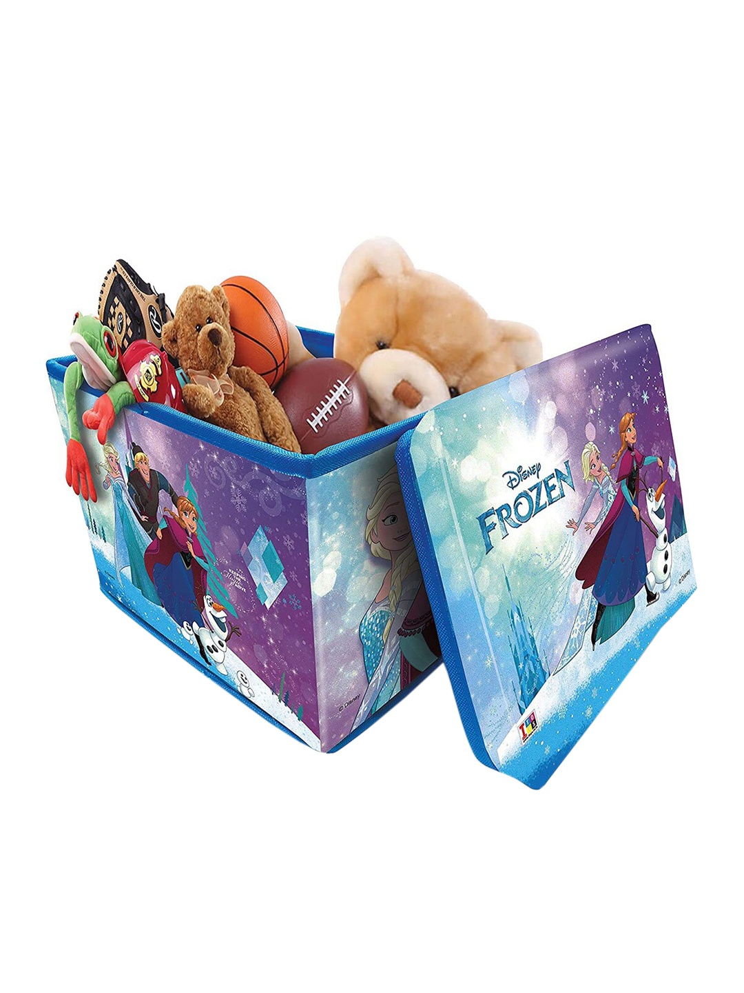 

ITOYS Kids Disney Frozen Toy Storage Box, Multi
