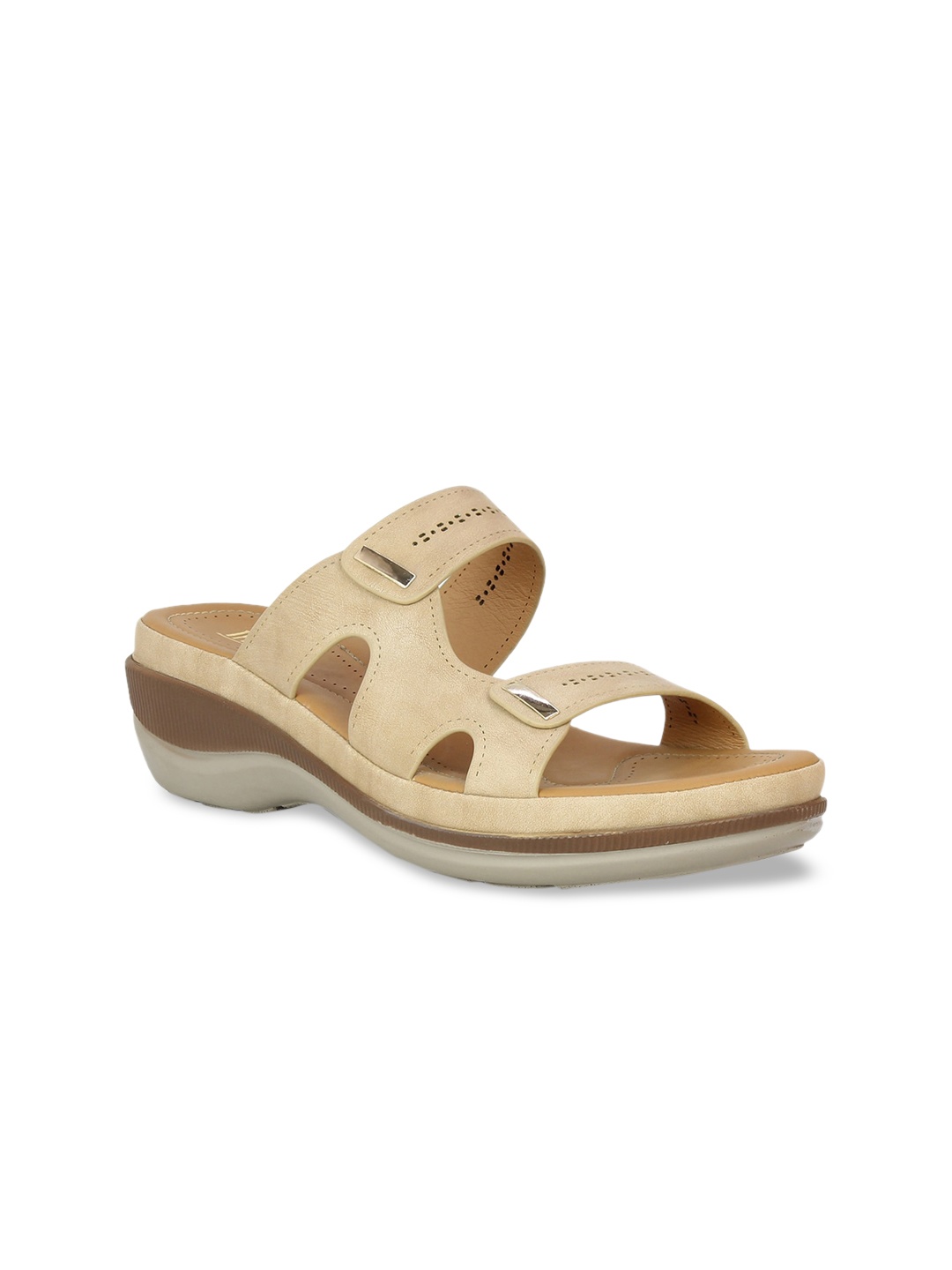 

Inc 5 Women Beige Solid Sandals