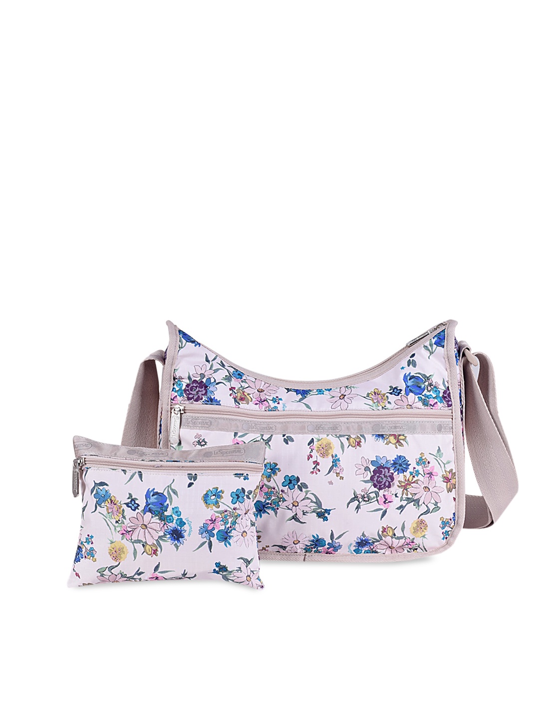 

LeSportsac Classic Hobo Pink Printed Sling Bag