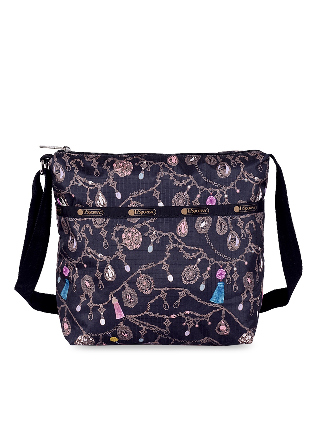 

LeSportsac Small Cleo Hobo Multicoloured Printed Sling Bag, Multi