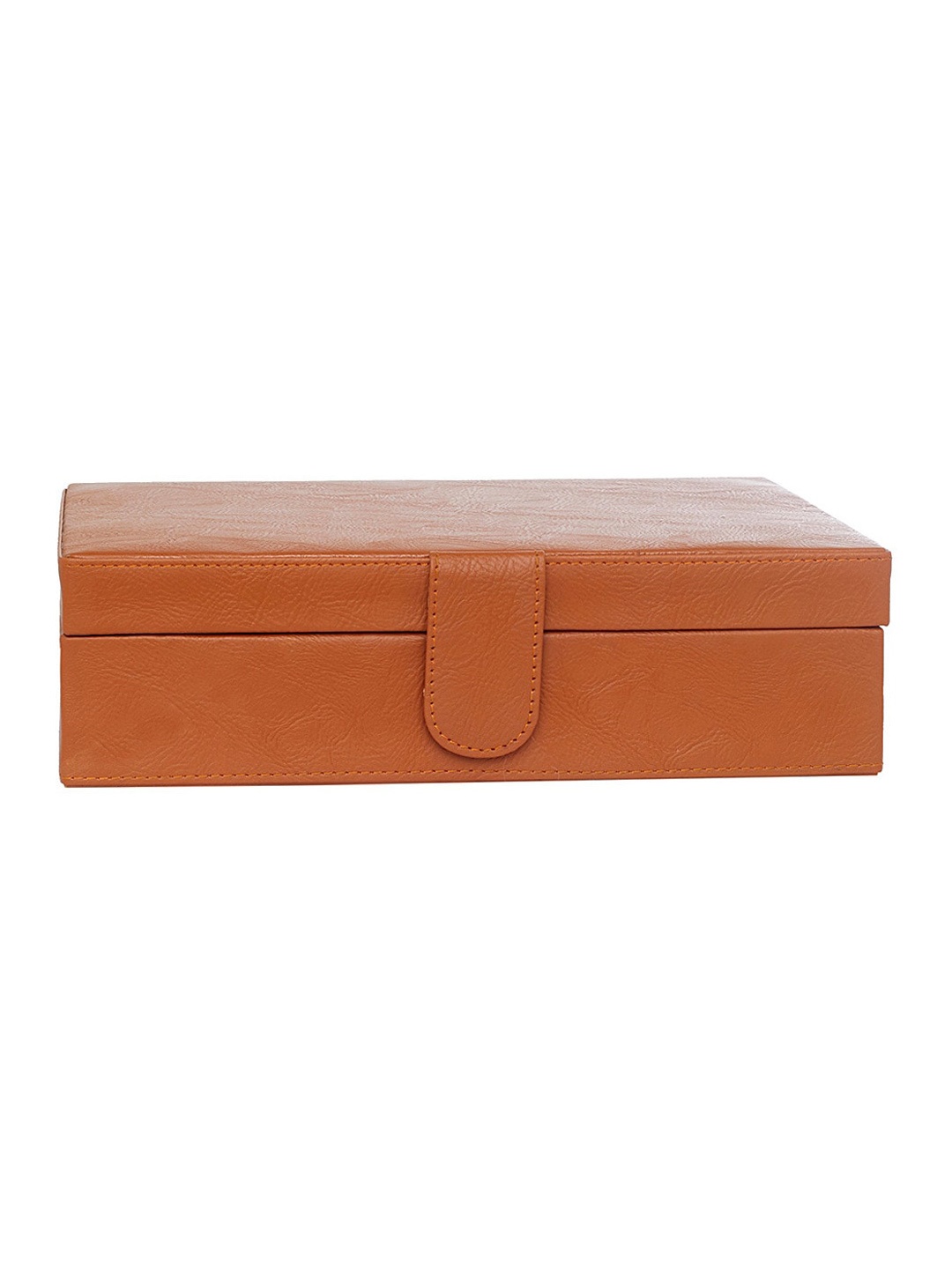 

Leather World Unisex 10 Slots Tan Watch Organiser Box