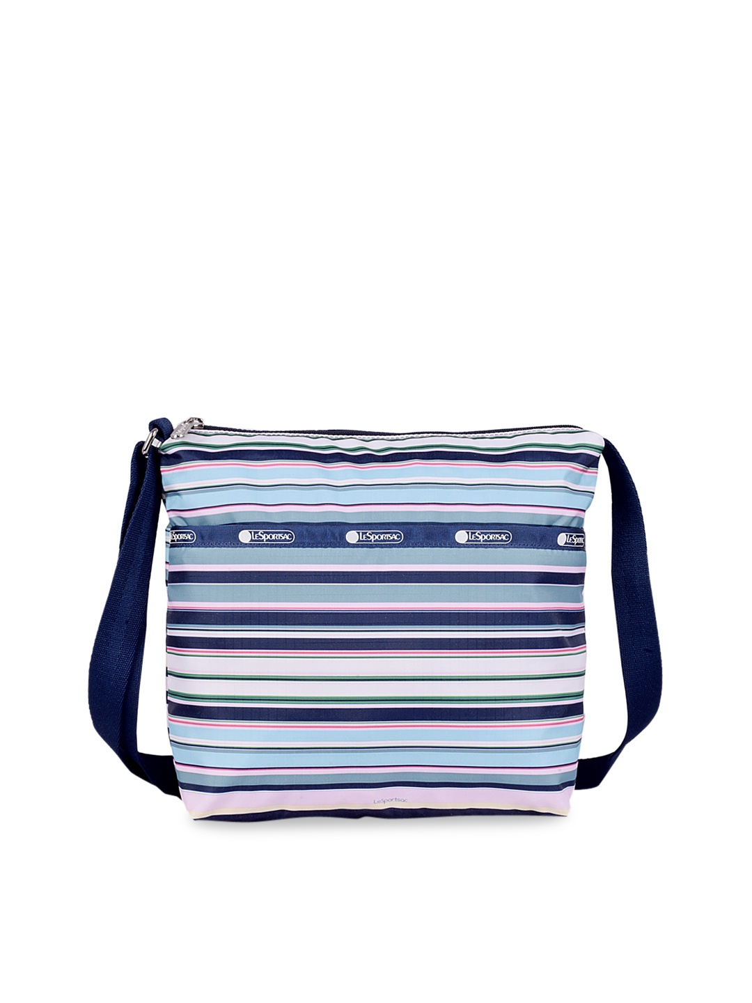

LeSportsac Small Cleo Hobo Multicoloured Striped Sling Bag, Multi