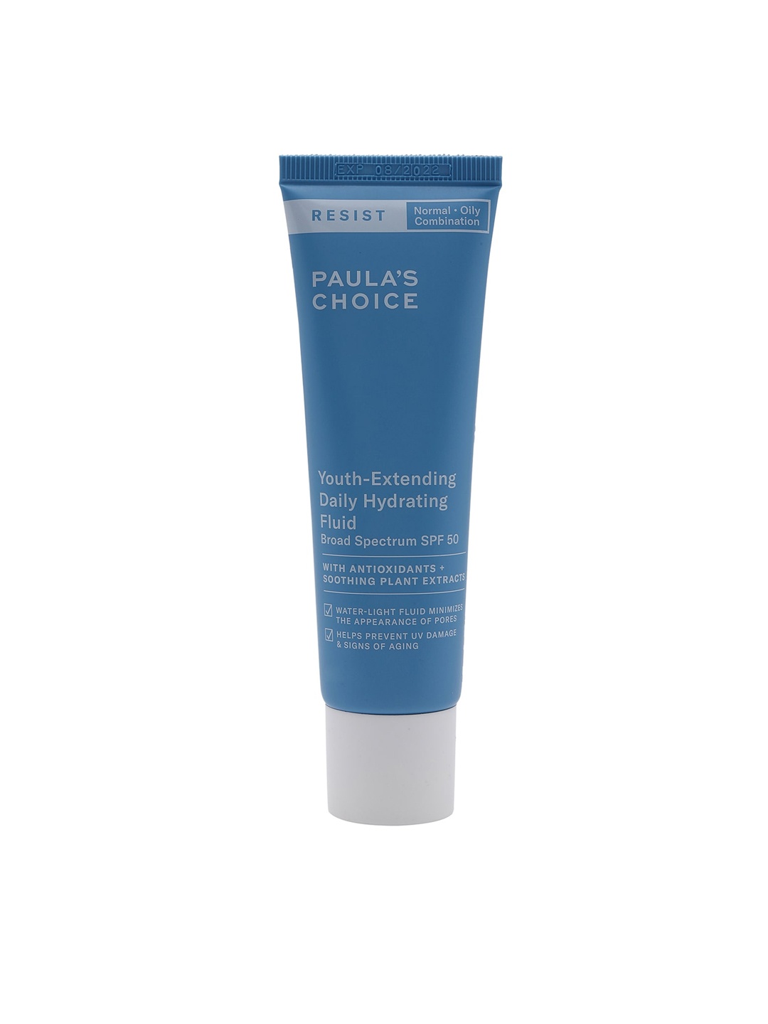 

Paulas Choice Youth Extending Daily Hydrating Fluid Face Cream 15 ml, Blue