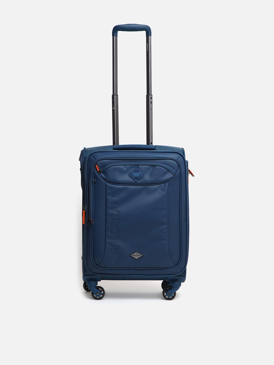 

Wildcraft Polaris Textured Soft-Sided Large Trolley Suitcase, Blue