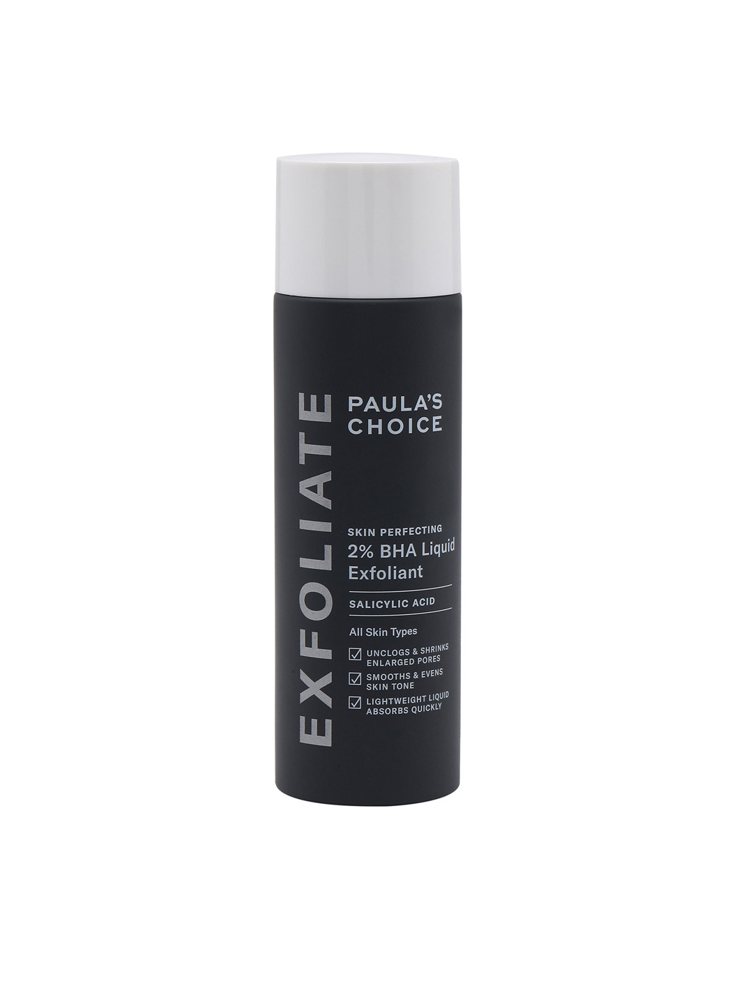 Paulas Choice 2% BHA Skin Perfecting Exfoliant Liquid 30 ml, Black