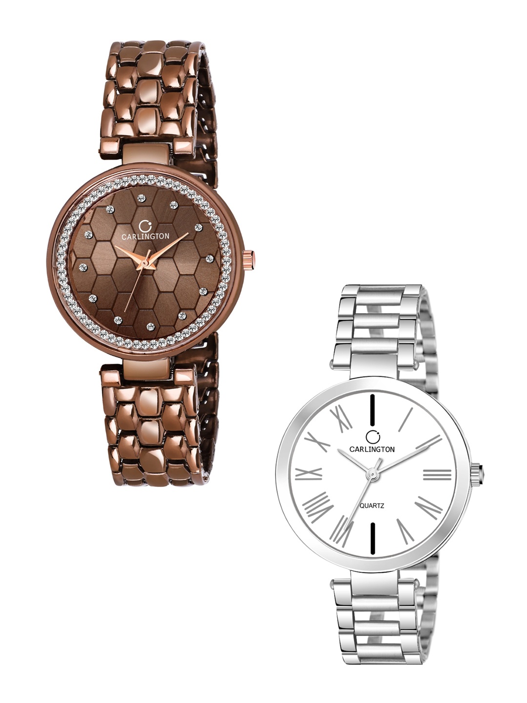 

CARLINGTON Women Brown Analogue Watch