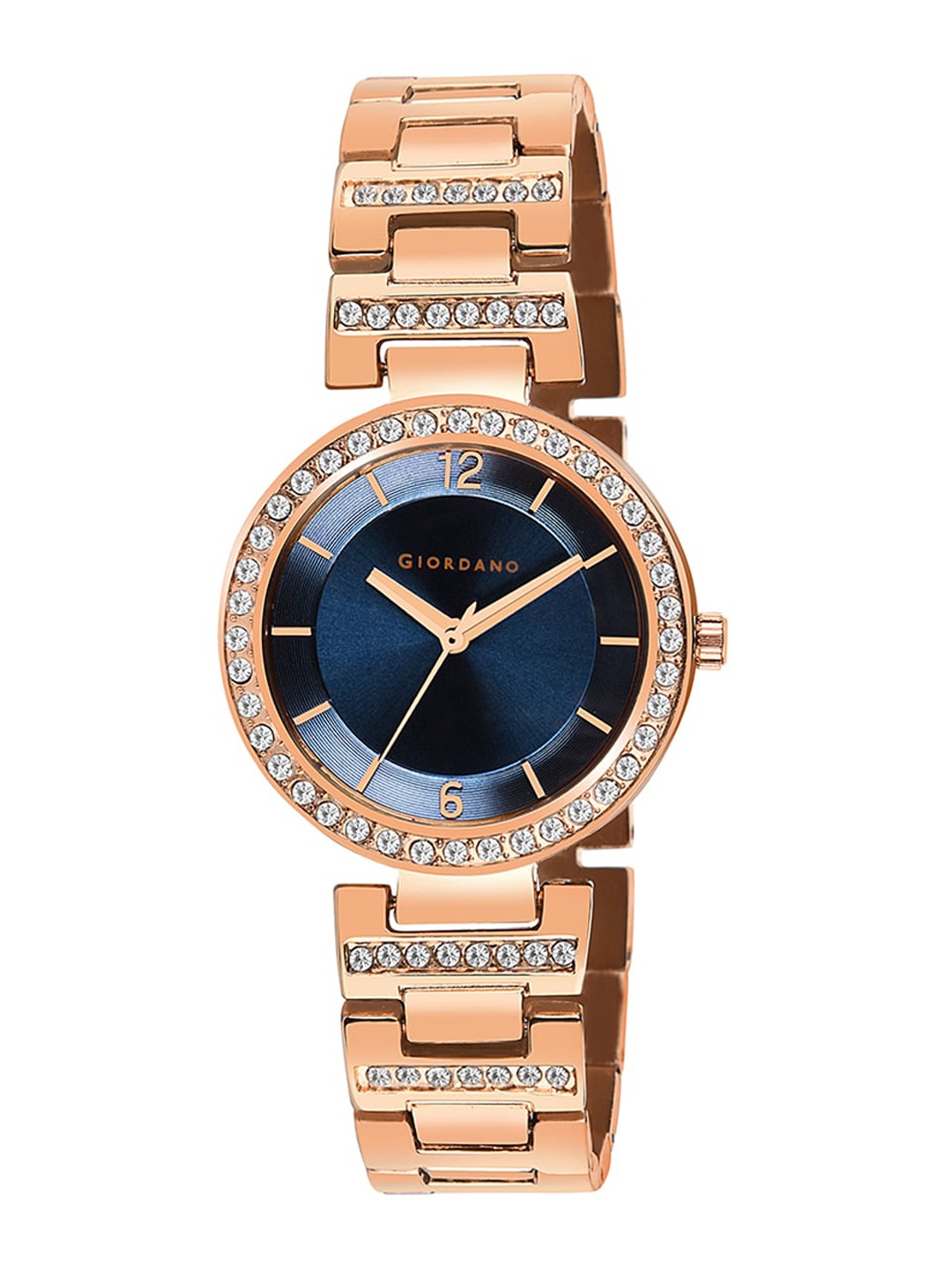 GIORDANO Women Blue Analogue Watch GD4051-44