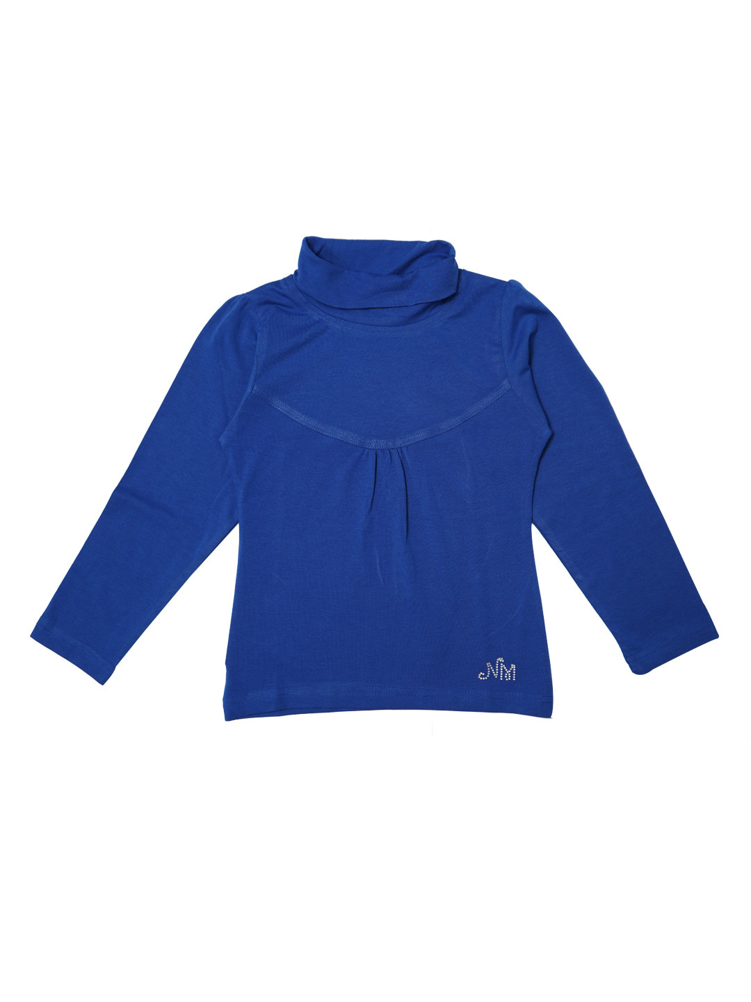 

Nins Moda Blue Regular Solid Top
