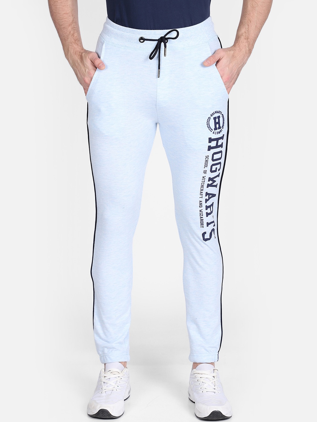 

Free Authority Men Blue & Black Harry Potter Solid Joggers