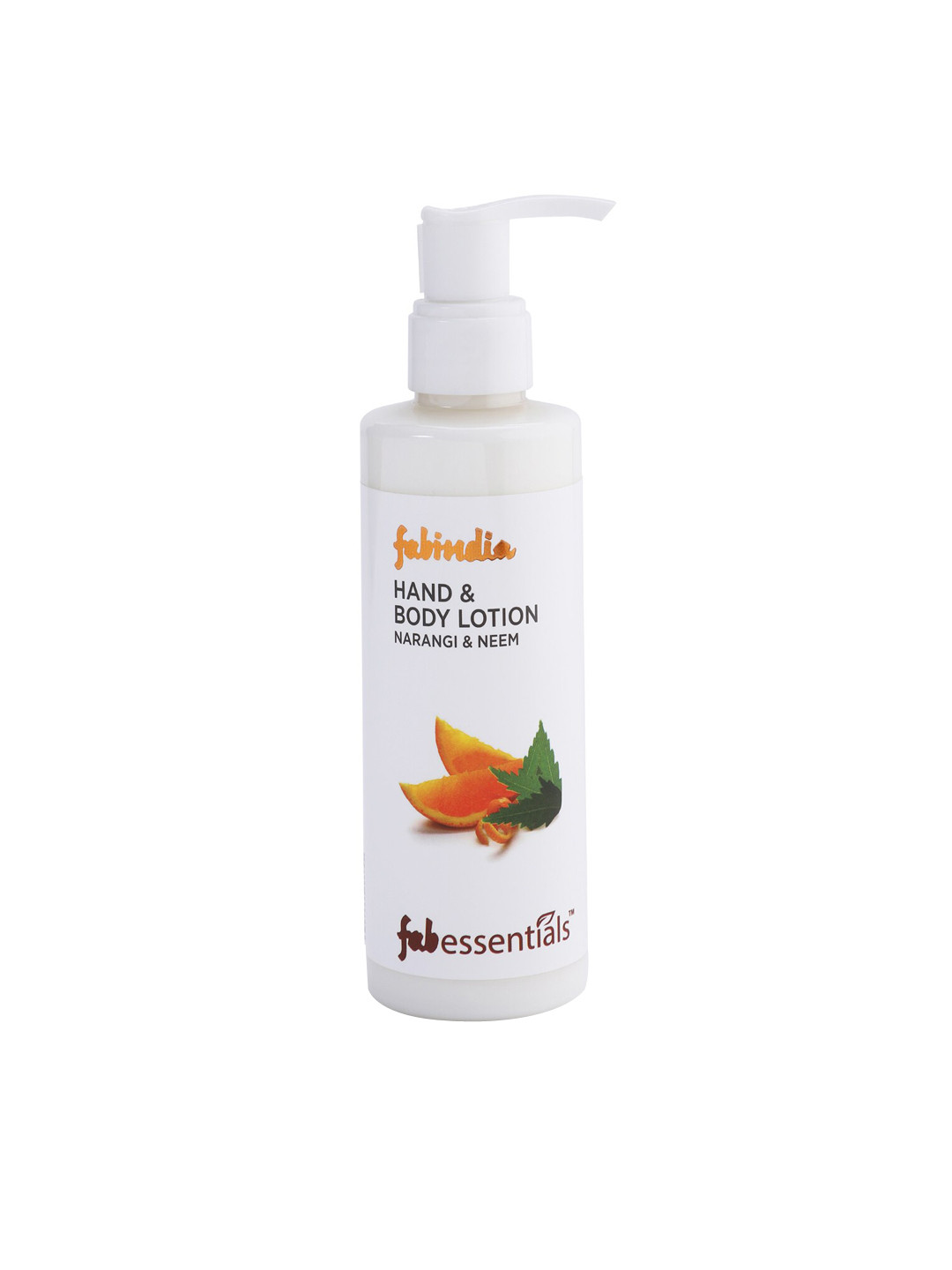 

Fabindia Unisex Narangi & Neem Hand & Body Lotion 200 ml, White