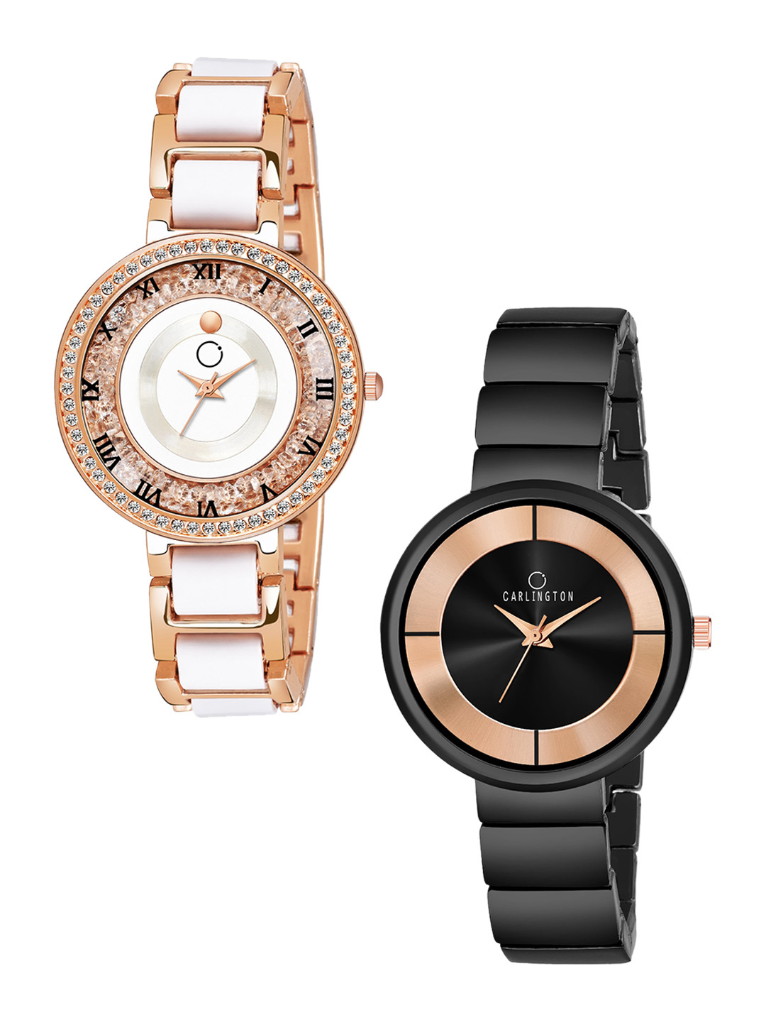 

CARLINGTON Women White Analogue Watch