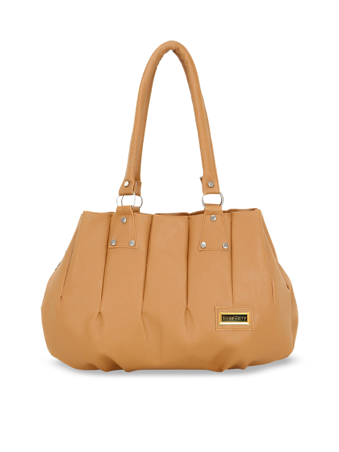 

Stropcarry Brown Textured Shoulder Bag