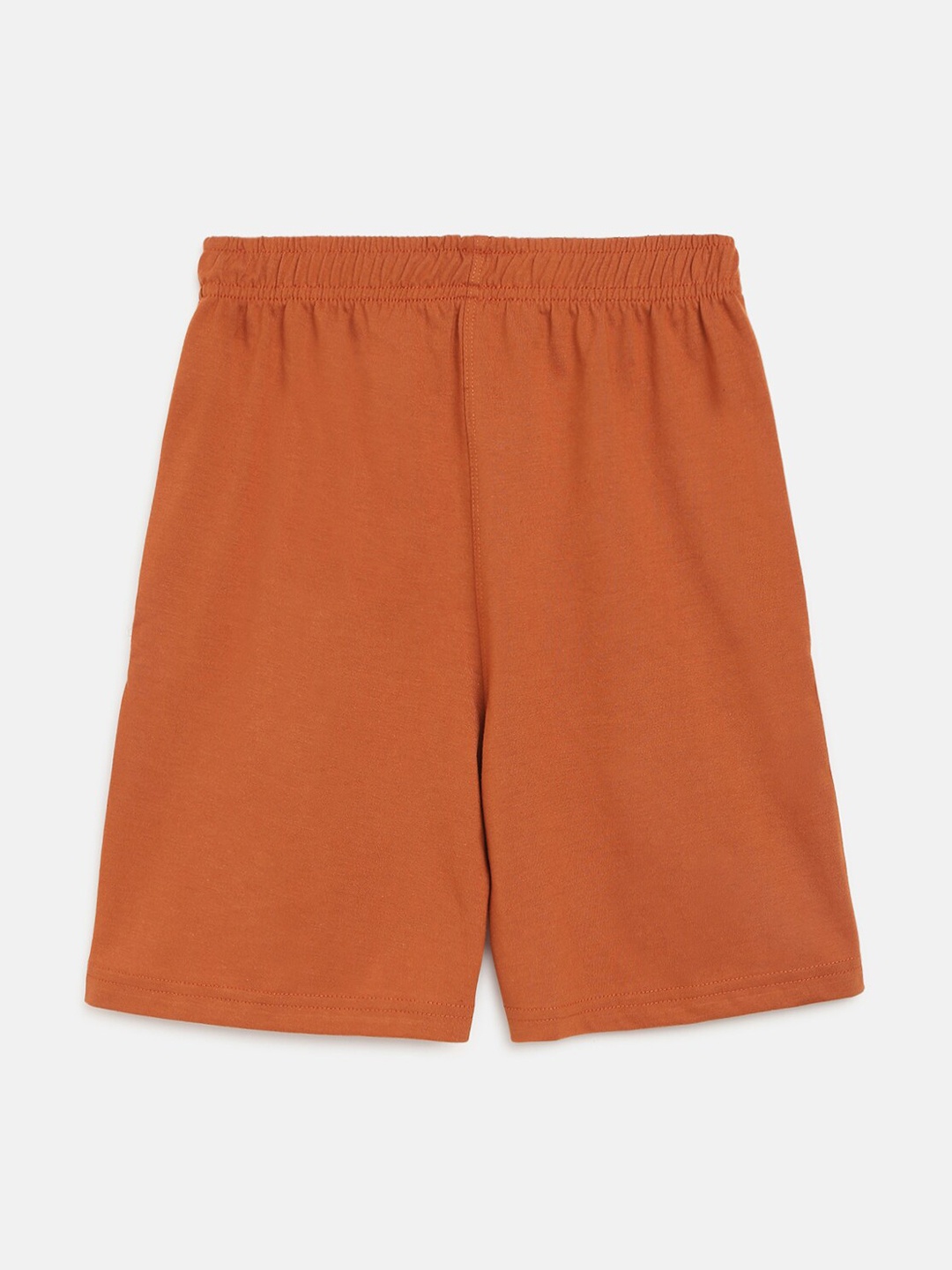 

CHIMPRALA Girls Rust Solid Regular Fit Sports Shorts