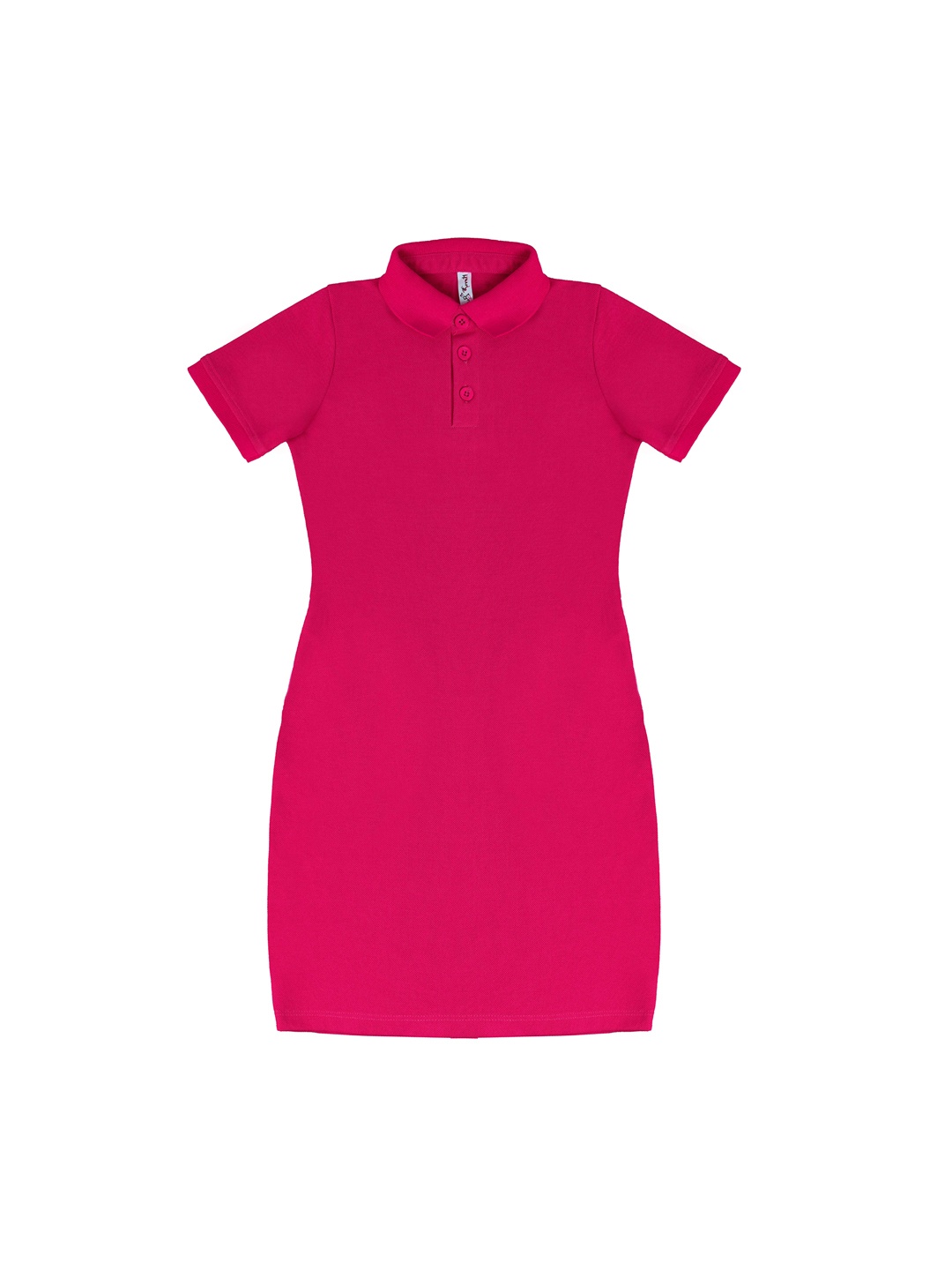 

Hunny Bunny Girls Pink Cotton T-shirt Dress, Coral