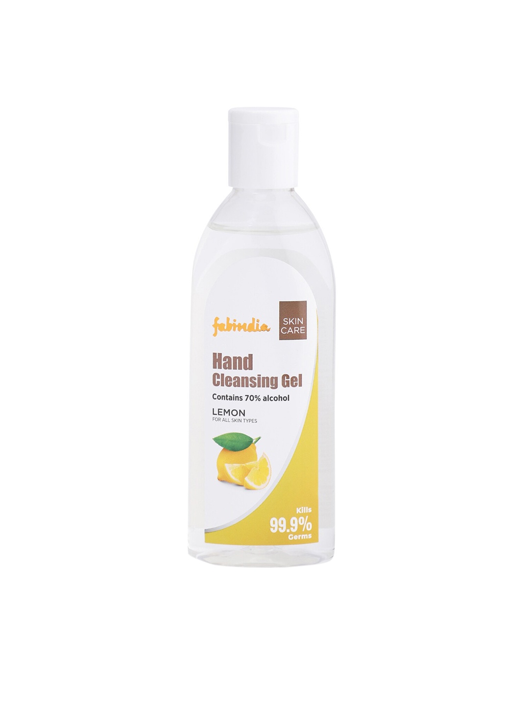 

Fabindia Unisex Lemon Hand Cleansing Gel 200 ml, Transparent