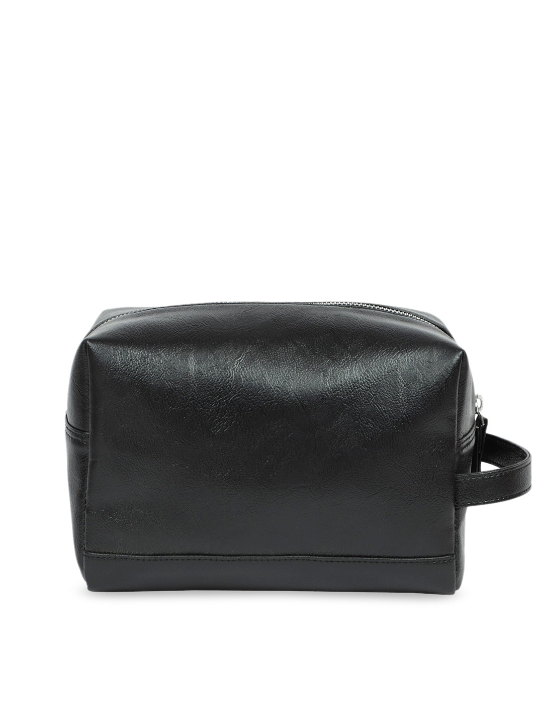 

Bagsy Malone Women Black Solid Makeup Bag