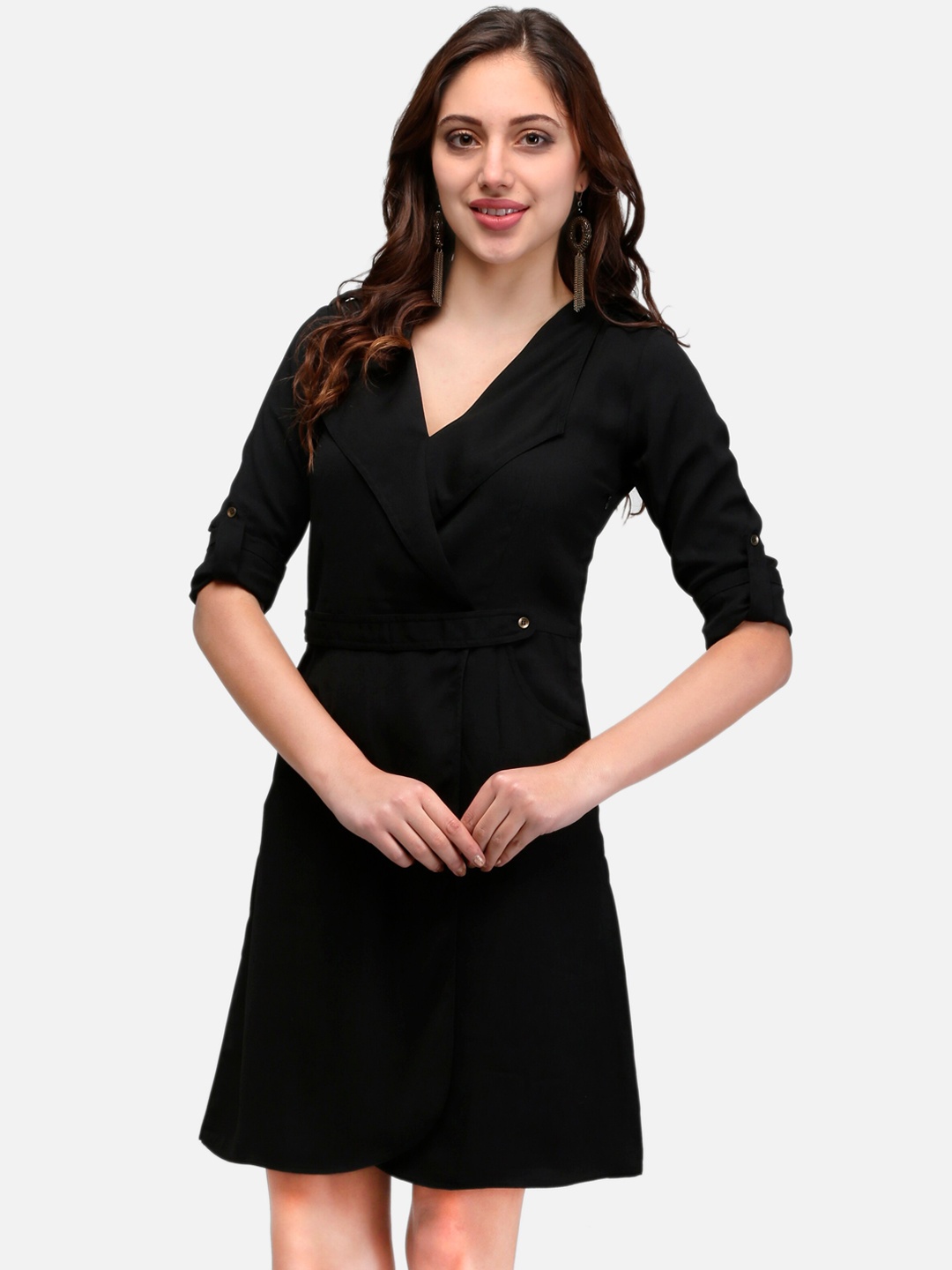V&M Black Blazer Dress