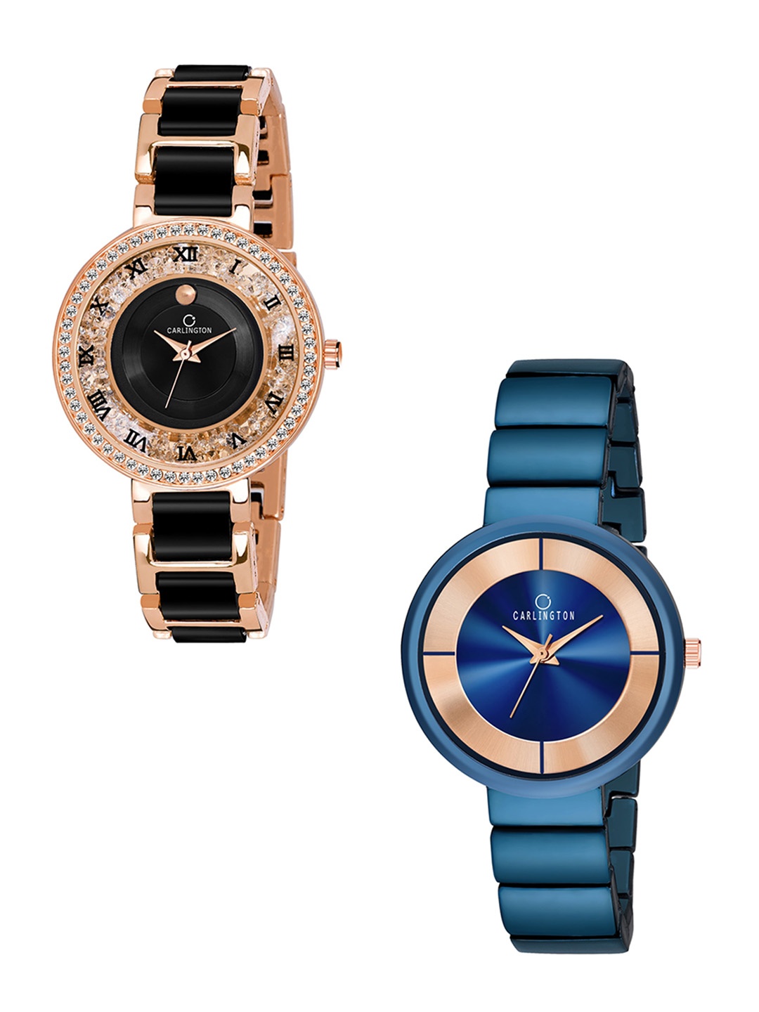 

CARLINGTON Women Black Analogue Watch