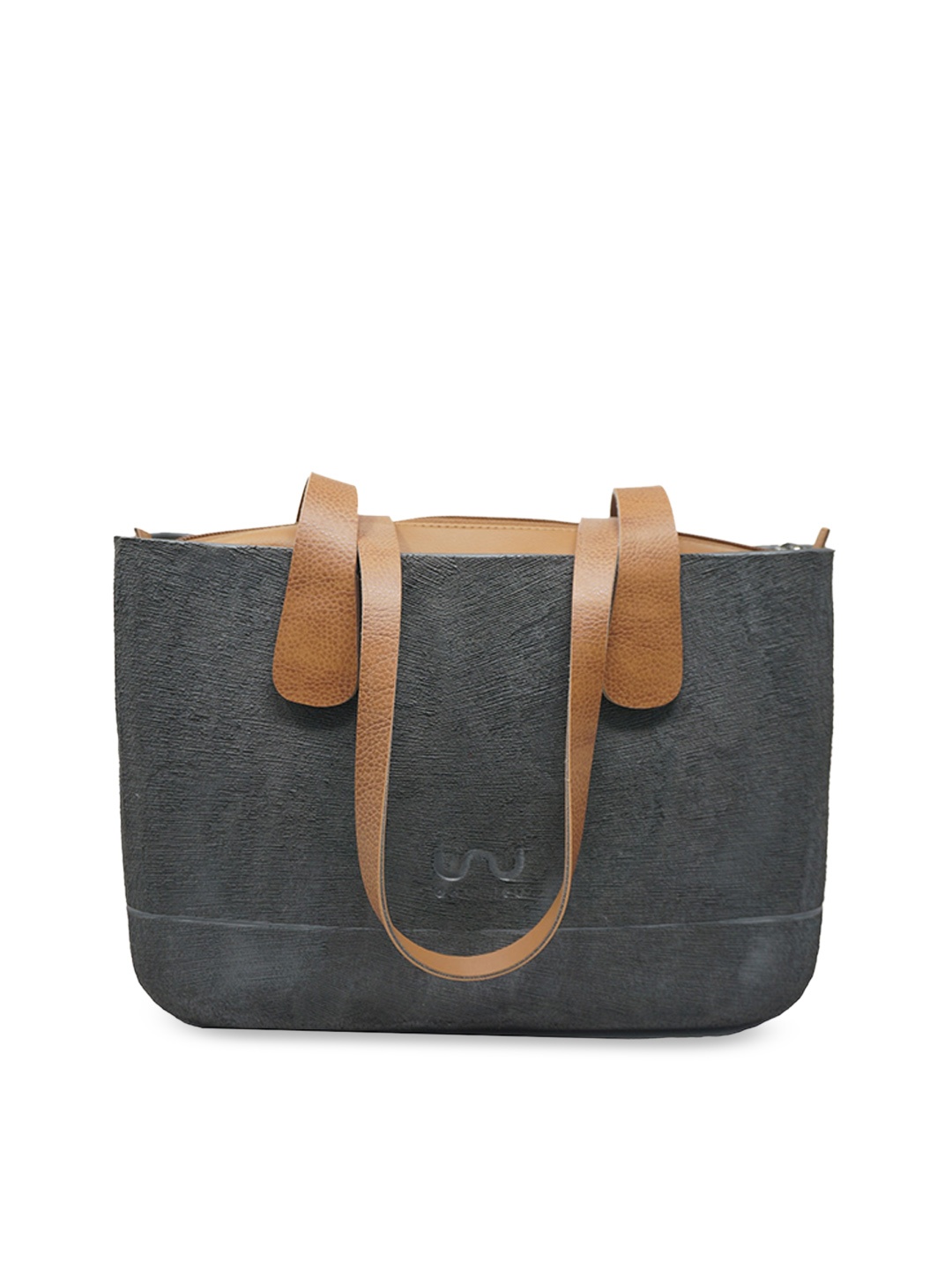 

Doubleu Charcoal Grey Solid Shoulder Bag