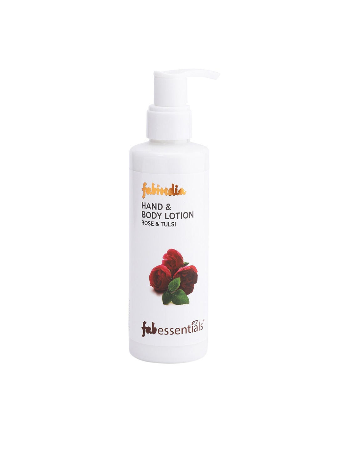 

Fabindia Rose & Tulsi Hand & Body Lotion 200ml, White