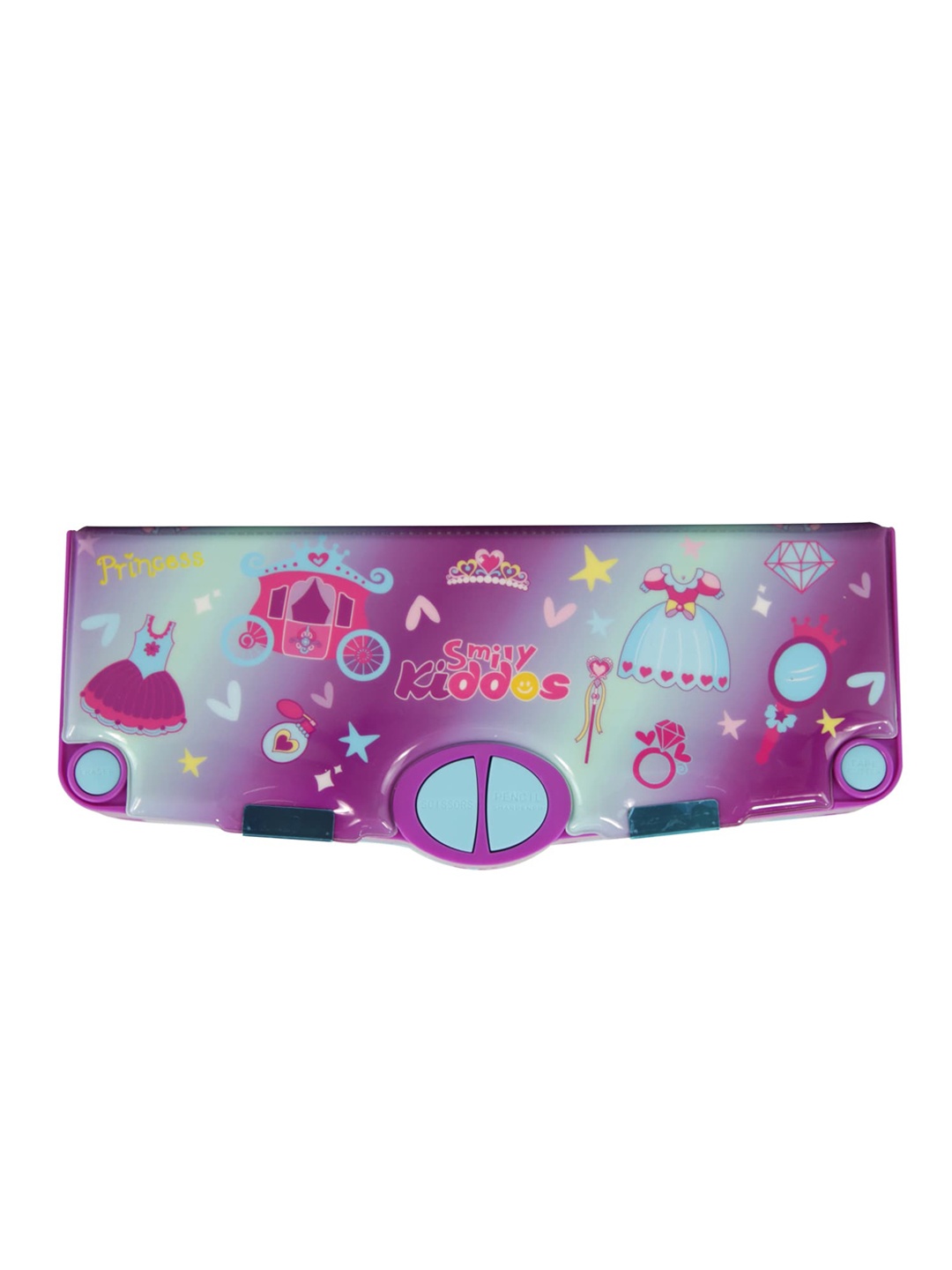 

Smily Kiddos Kids Purple & Blue Princess Pop Out Pencil Box