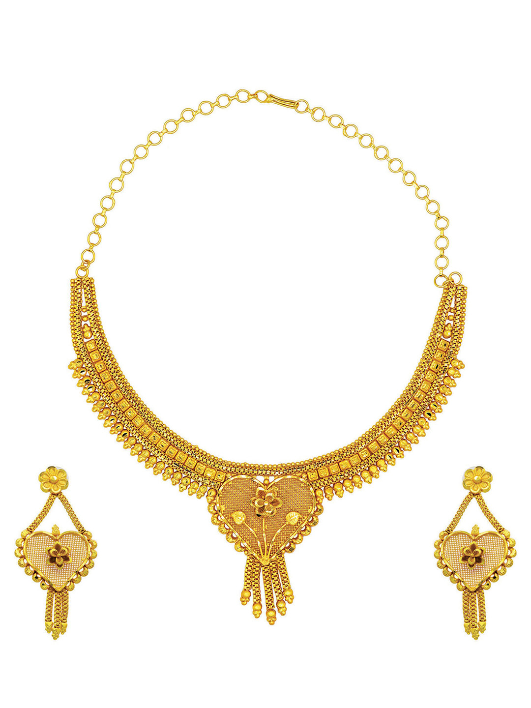 

ASMITTA JEWELLERY Gold-Plated Jewellery Set
