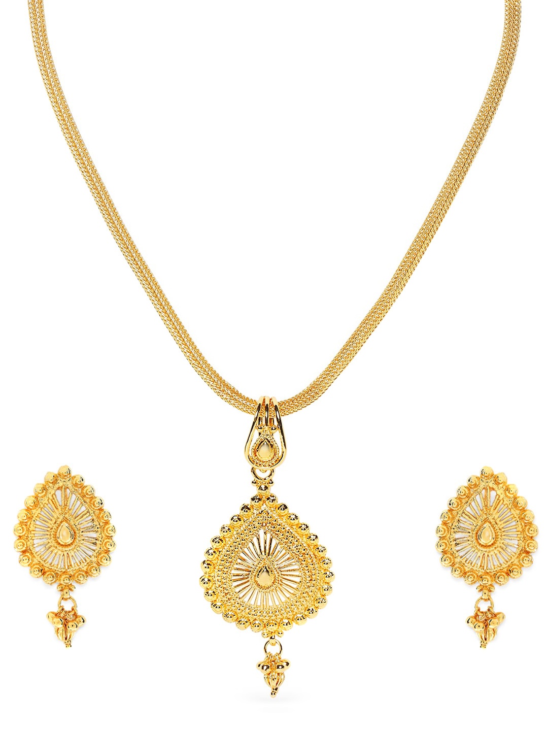 

Mahi Gold-Plated Traditional Jewellery Set