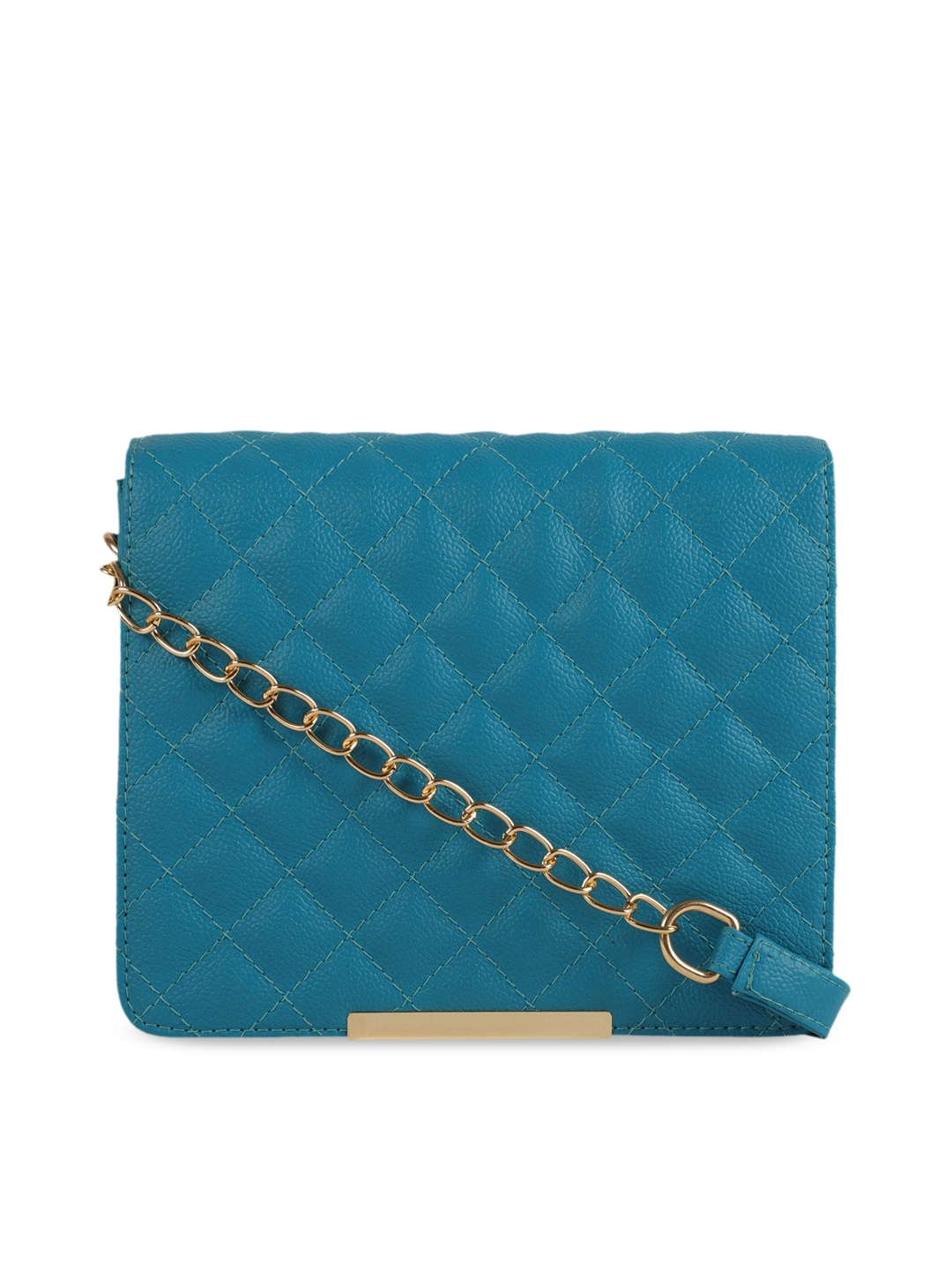 

Bagsy Malone Blue Quilted Sling Bag