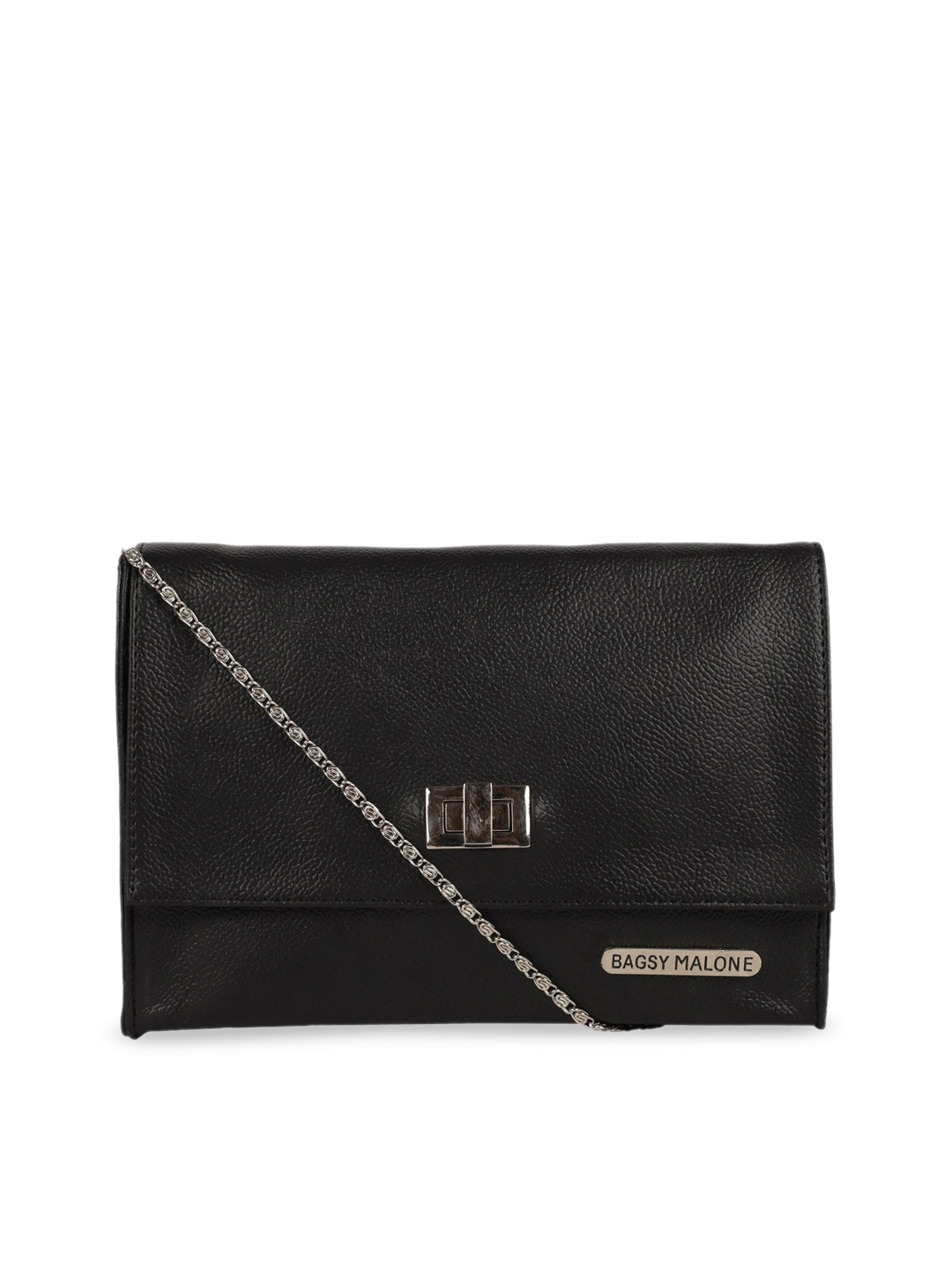 

Bagsy Malone Black Solid Sling Bag
