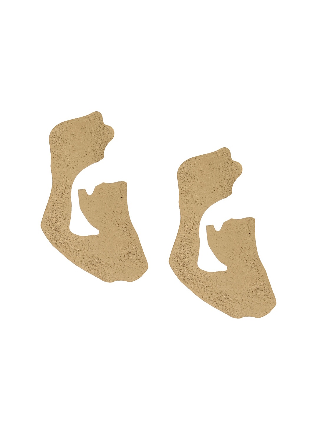 

FOREVER 21 Gold-Toned Contemporary Studs