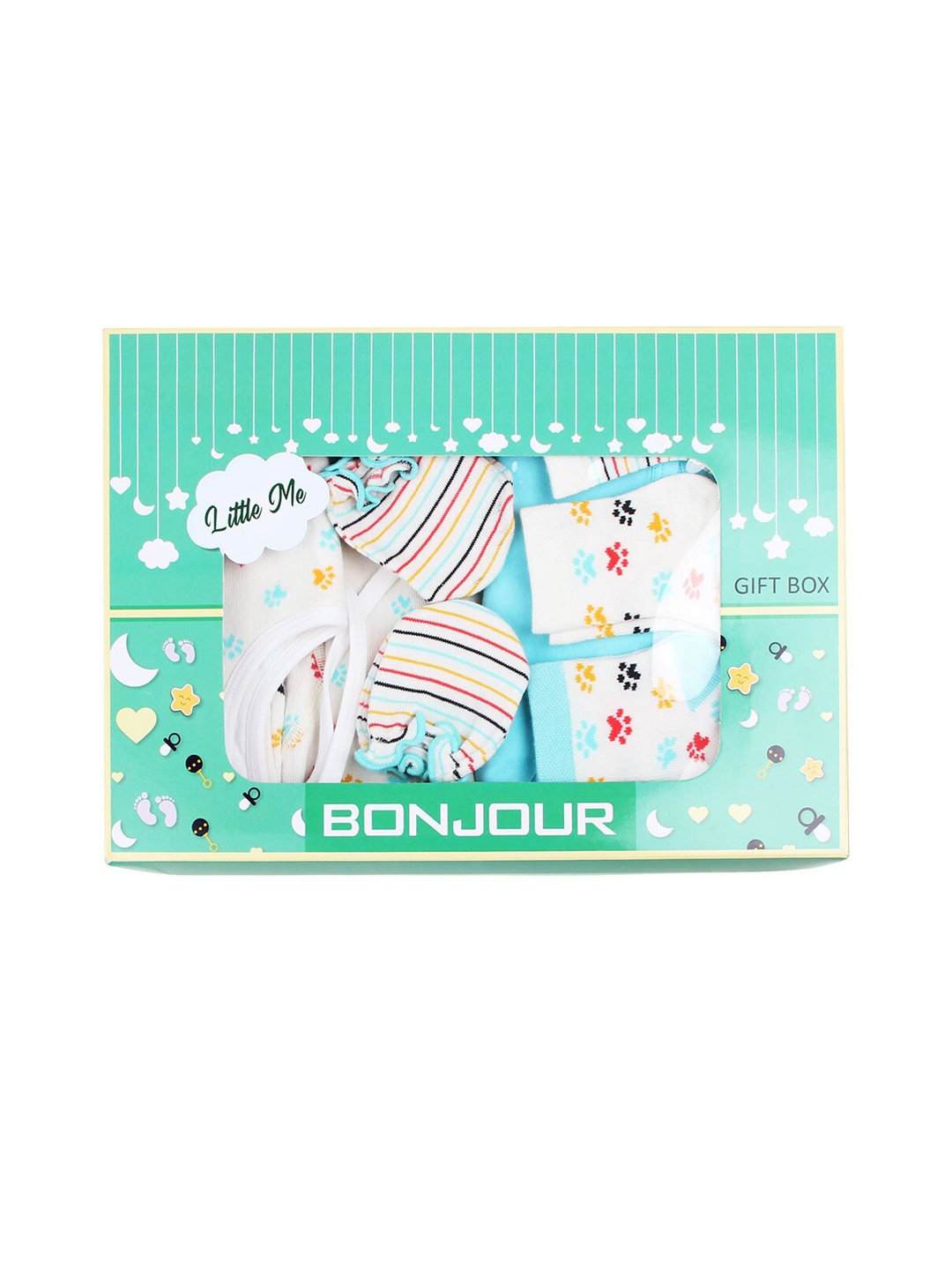 

Bonjour Infant Kids Apparel Gift Set, White