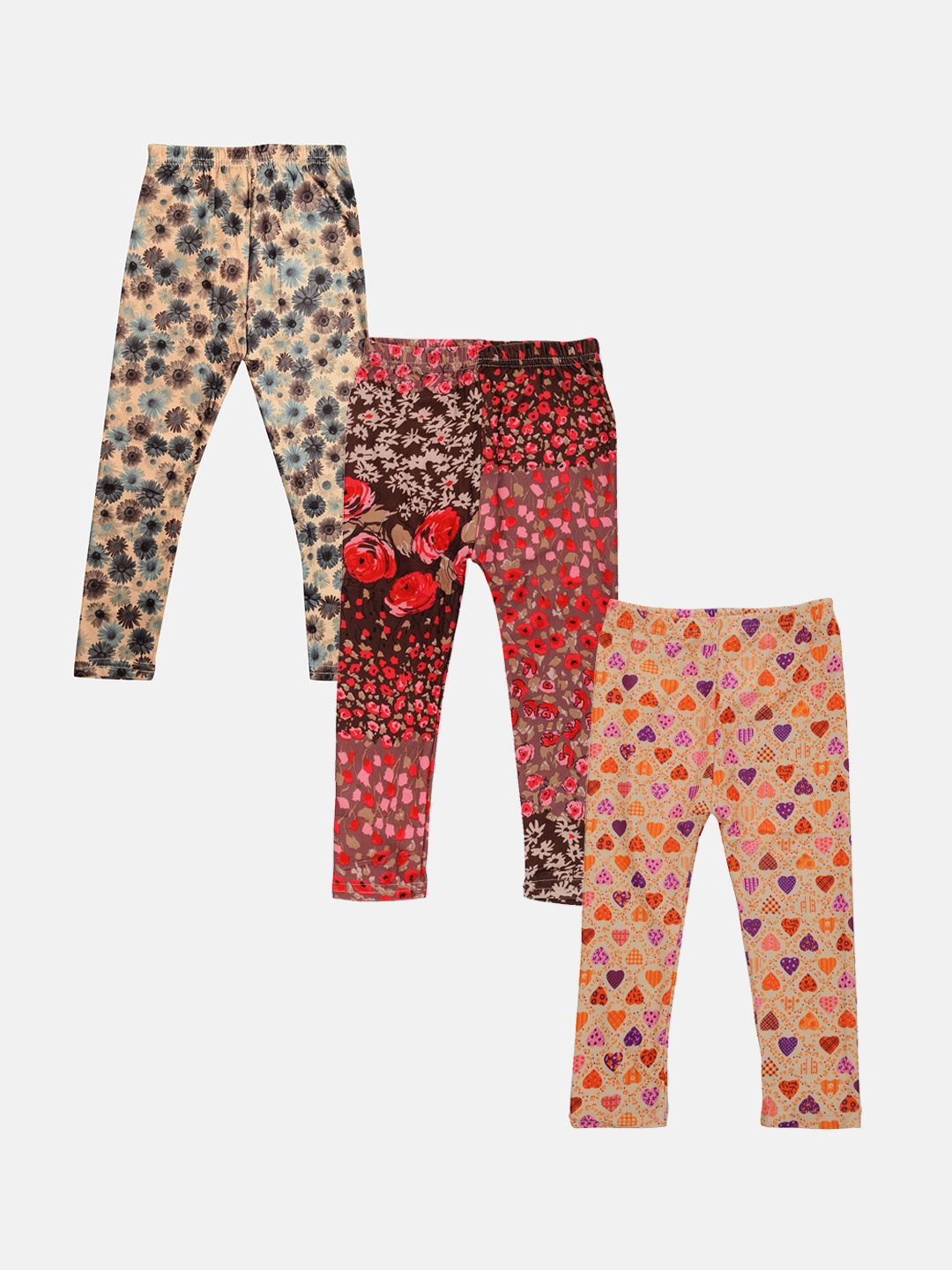 

TINY HUG Girls Pack Of 3 Assorted Tights