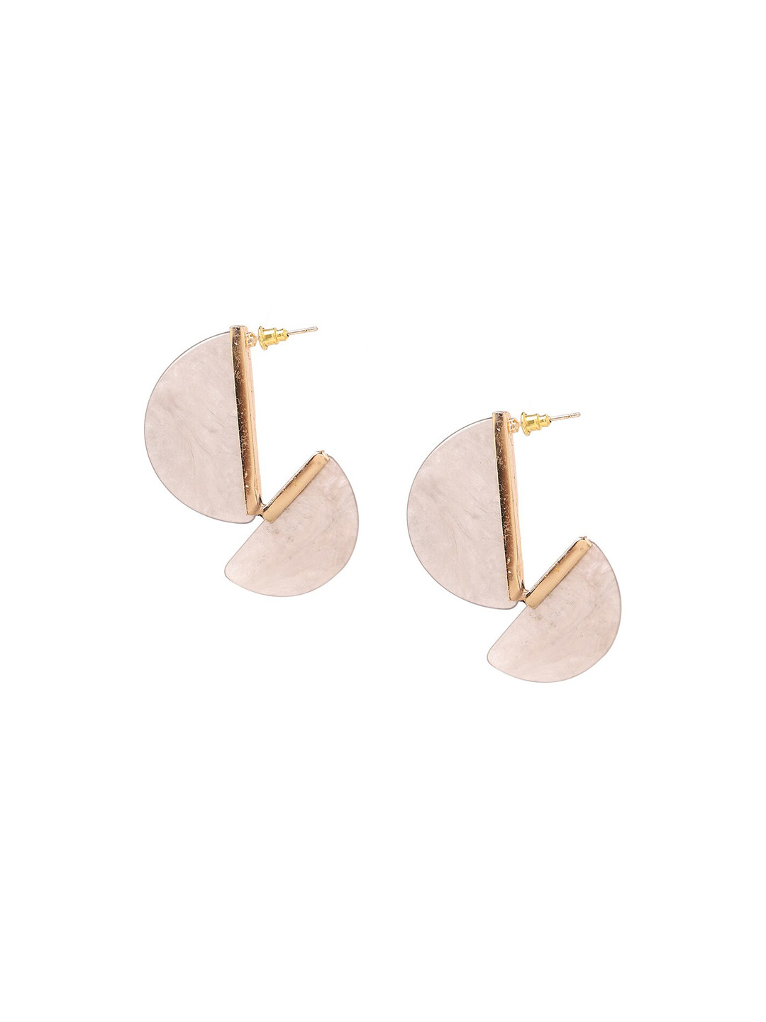 

FOREVER 21 Grey Contemporary Drop Earrings