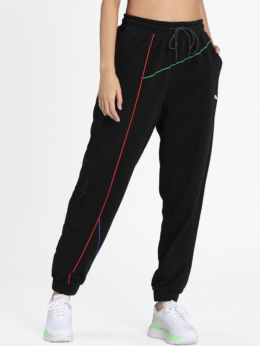 

Puma Women Black Striped X Felipe Pantone W Joggers
