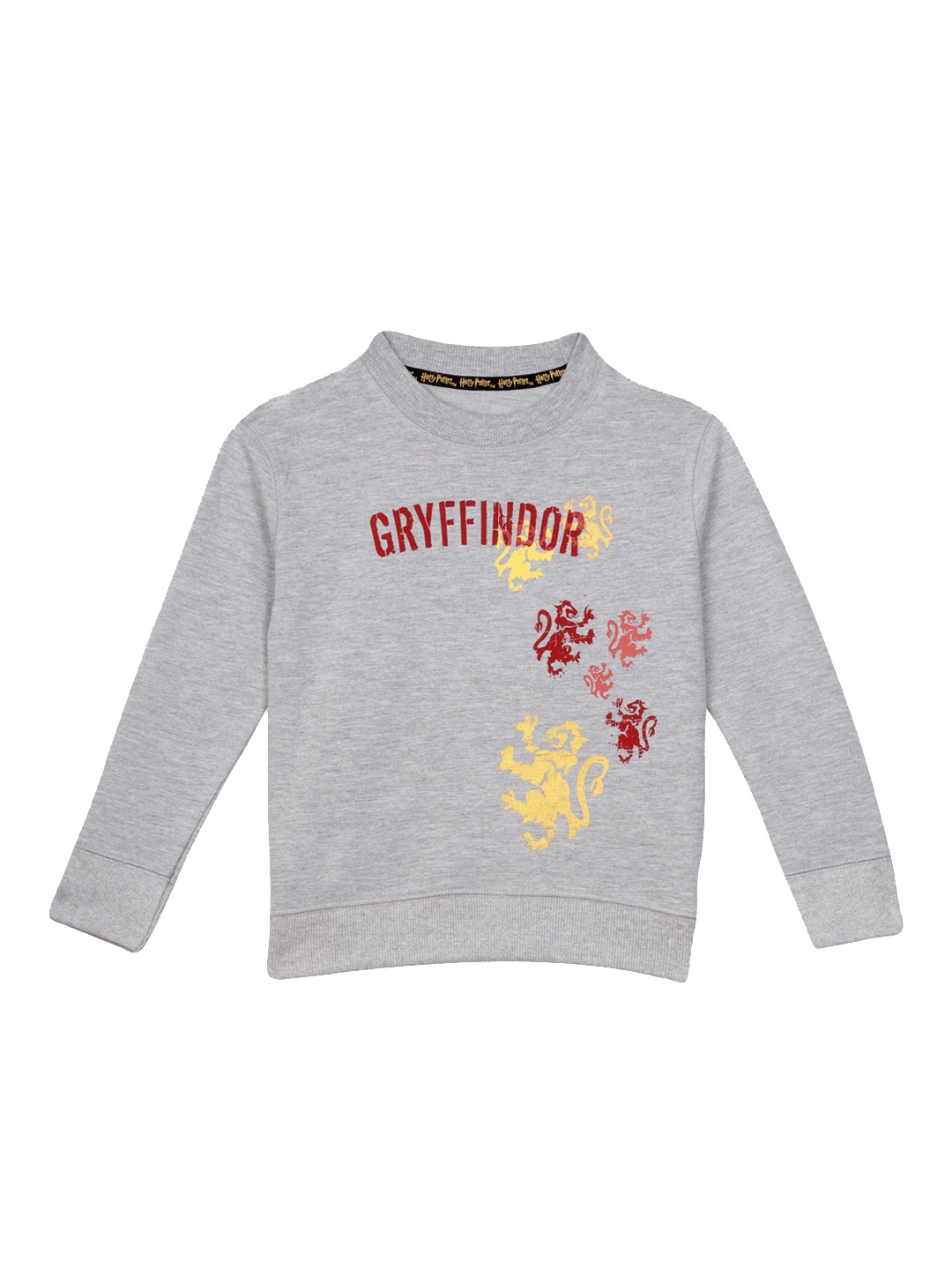 

Nap Chief Unisex Kids Grey Harry Potter - Gryffindor Printed Pure Cotton Sweatshirt