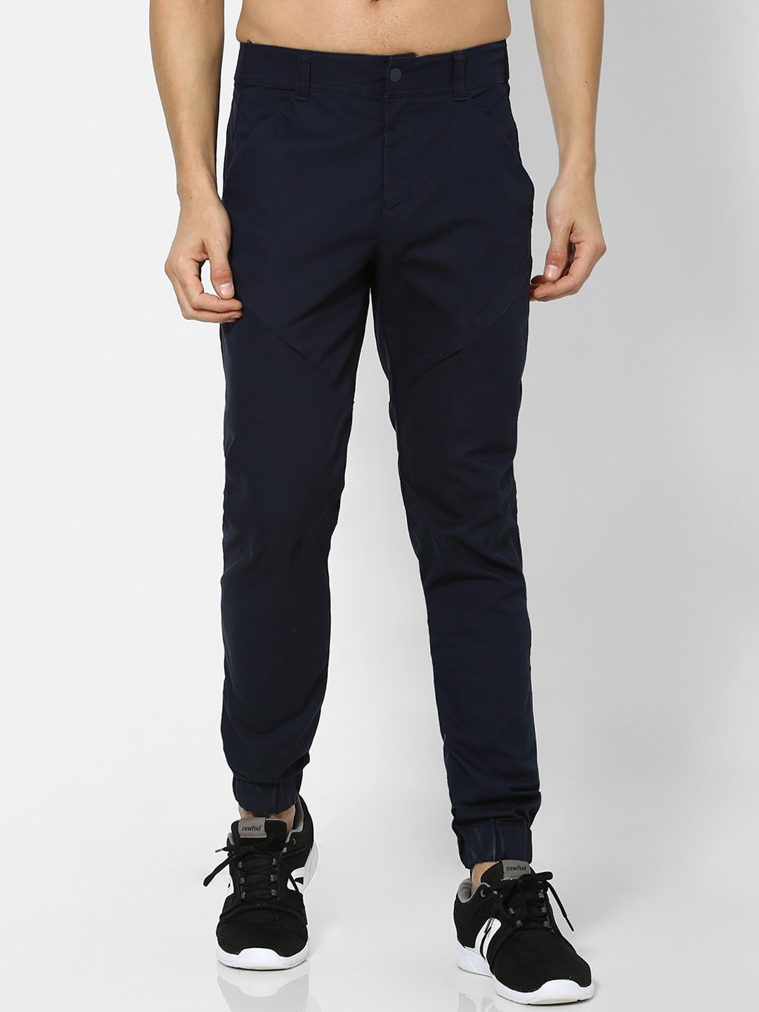 

Quechua By Decathlon Men Navy Blue Slim Fit Solid Hiking and Trekking Joggers