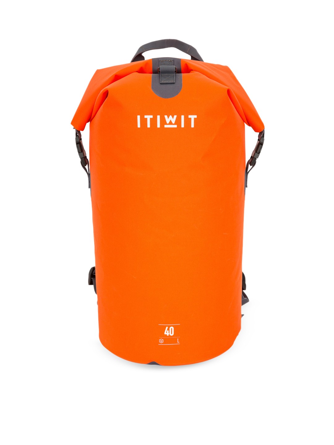 

ITIWIT By Decathlon Unisex Orange Waterproof Dry Bag 40 L