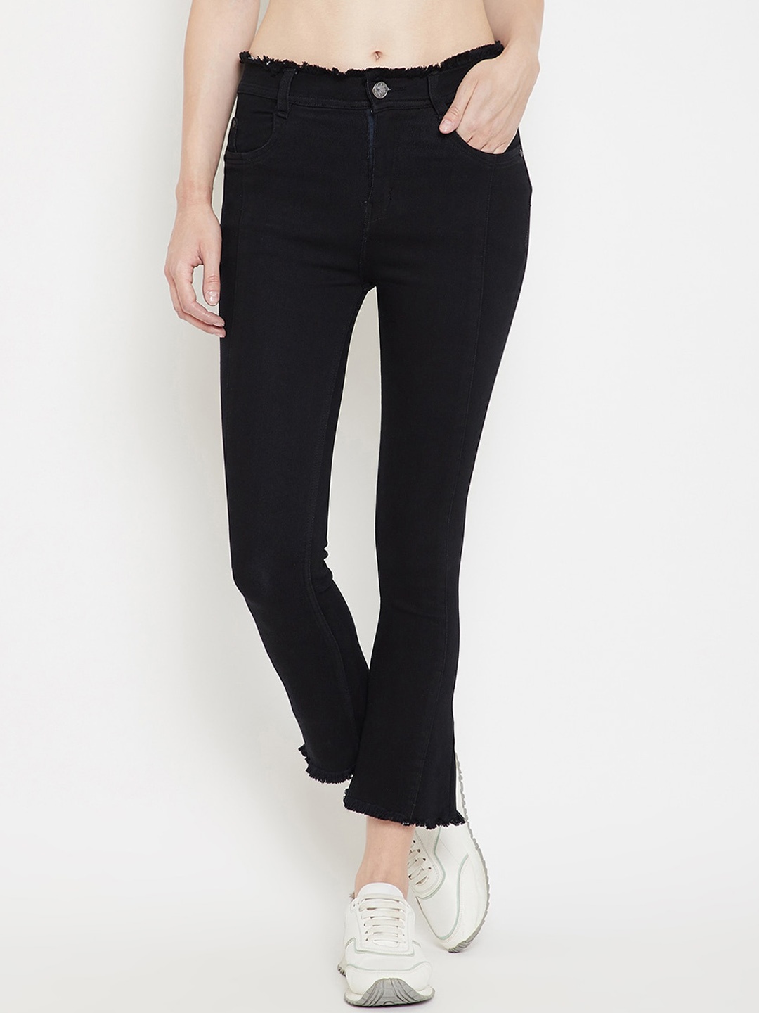 

Nifty Women Black Bootcut High-Rise Clean Look Jeans